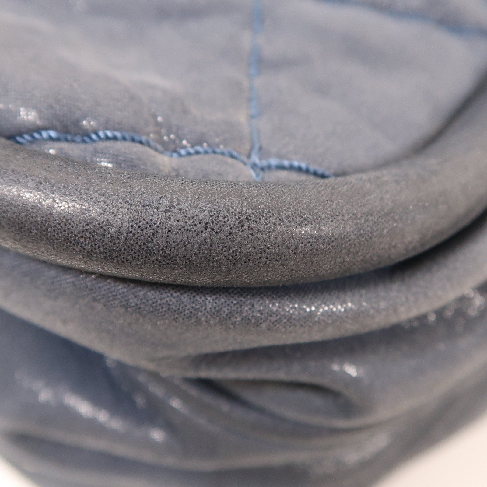 CHANEL 牛皮皮革Chain Shoulder銀扣手挽肩背兩用袋