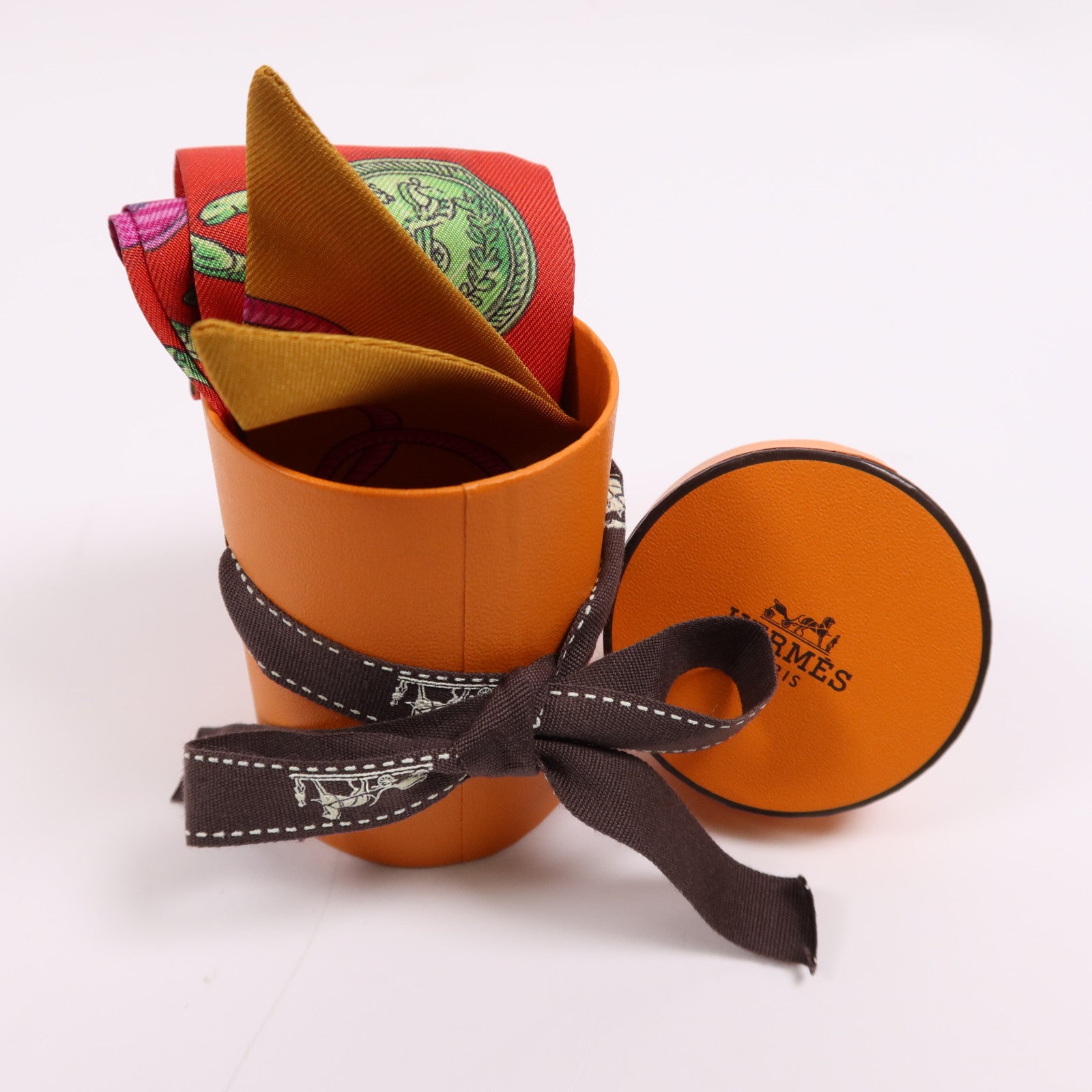 HERMES 絲質Twilly絲巾