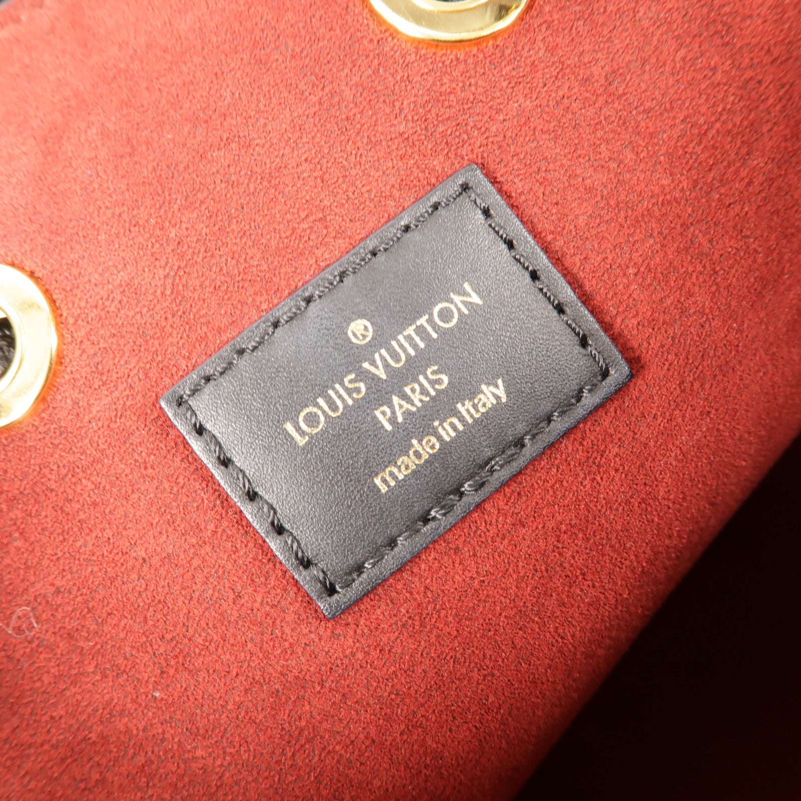LOUIS VUITTON Monogram Empreinte Bicolor Neo Noe MM金扣手挽肩背兩用袋