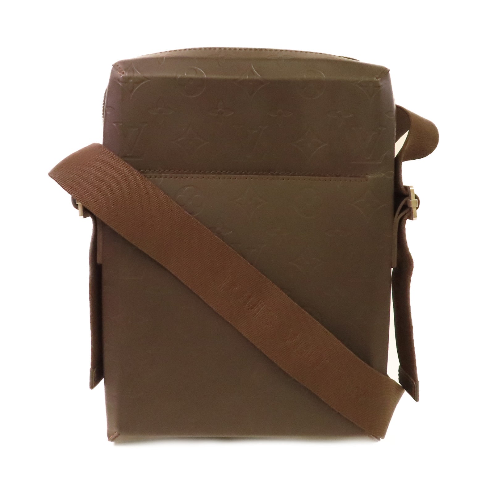LOUIS VUITTON **【激減優惠】Monogram Glace Bobby Cafe Shoulder Bag肩背袋啡色