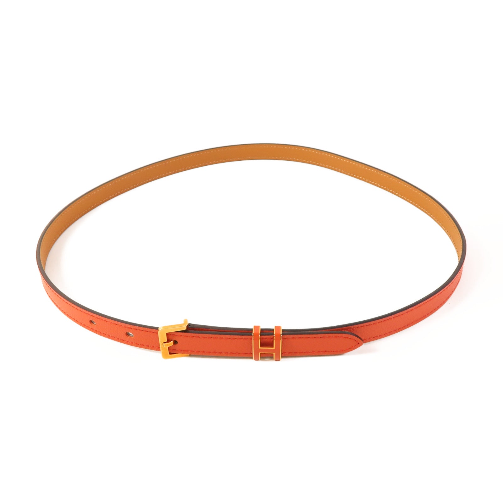 HERMES Epsom皮革Pop H Belt金扣皮帶