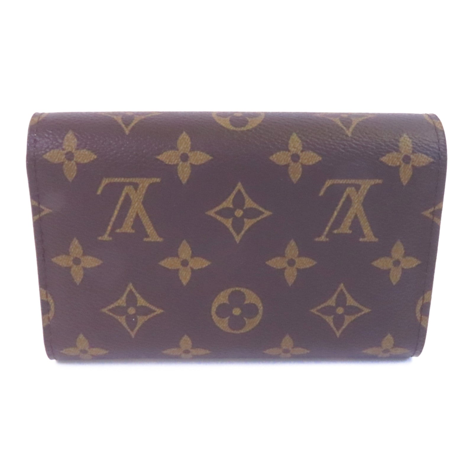 LOUIS VUITTON Monogram Portefeuille Alexandra金扣長錢包