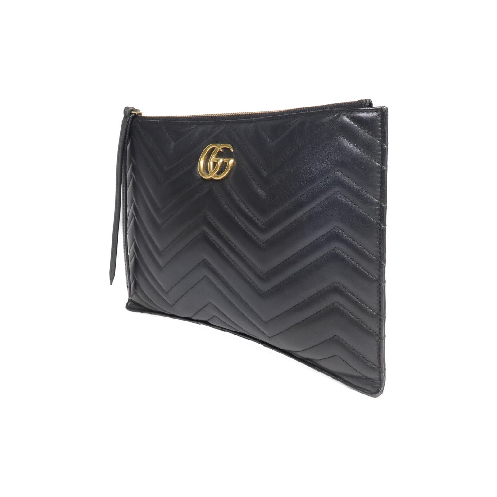 GUCCI 牛皮皮革Clutch/Pouch金扣手拿包