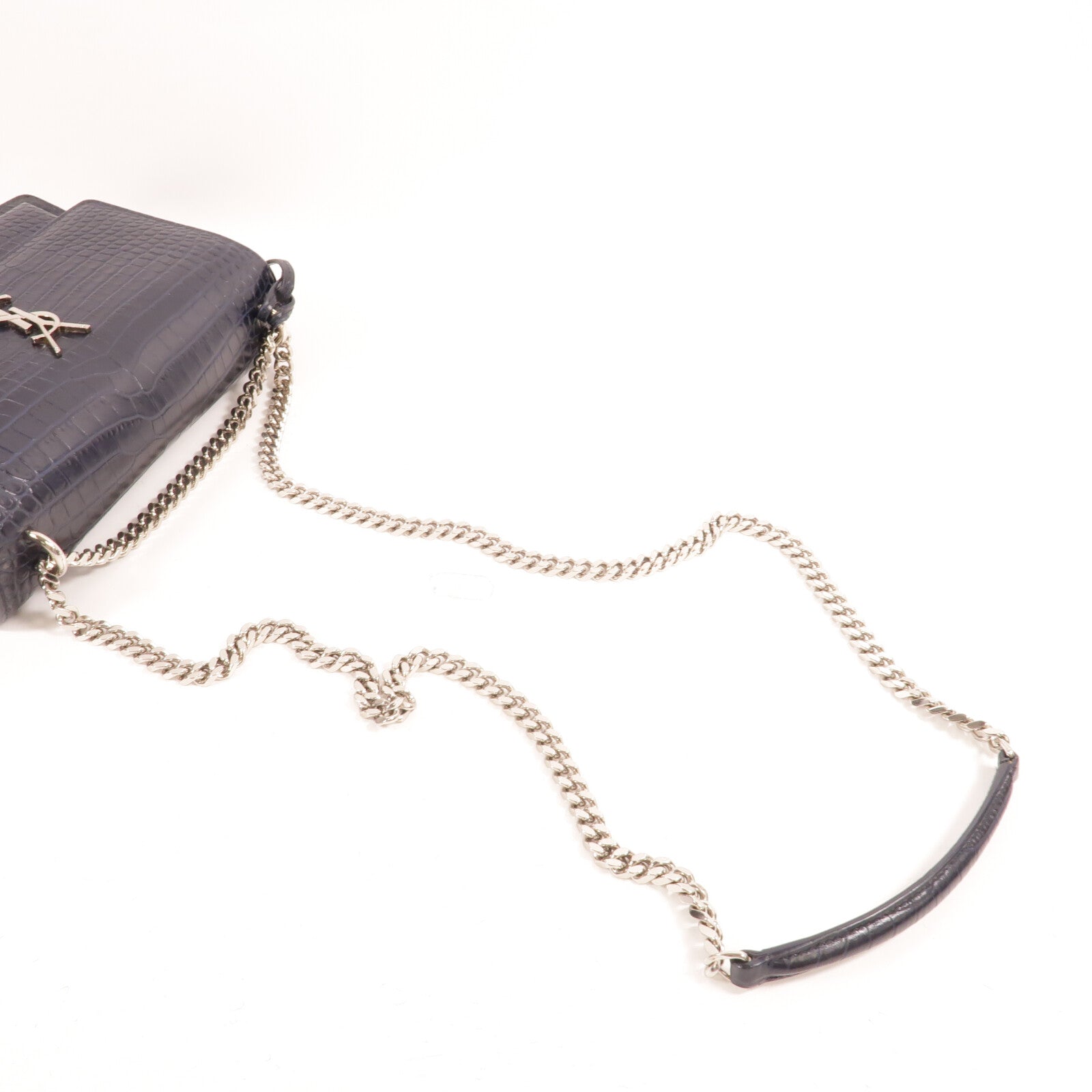 SAINT LAURENT 牛皮皮革Chain Shoulder Bag鏈帶肩背袋