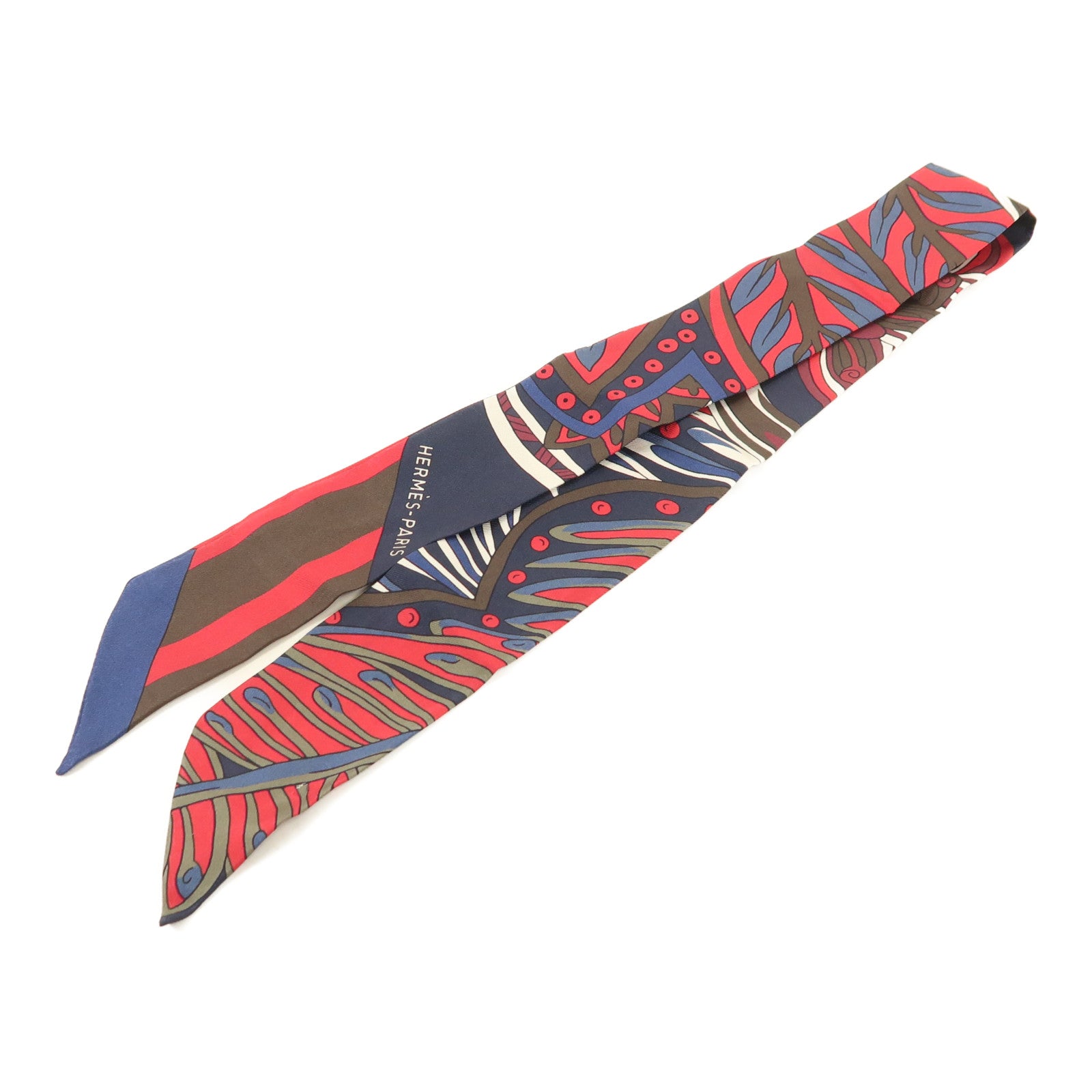 HERMES 絲質Twilly絲巾