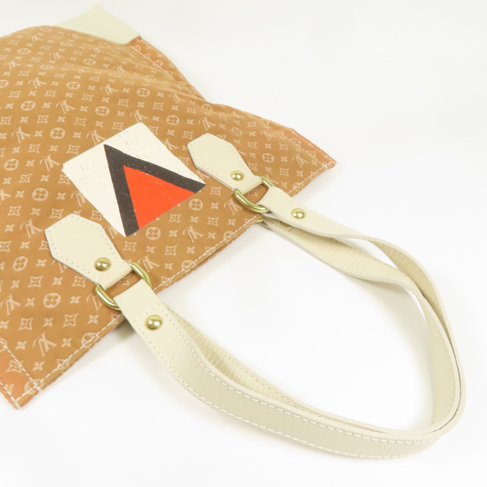LOUIS VUITTON LV GHW Tote Bag M40022 Monogram Mini Beige