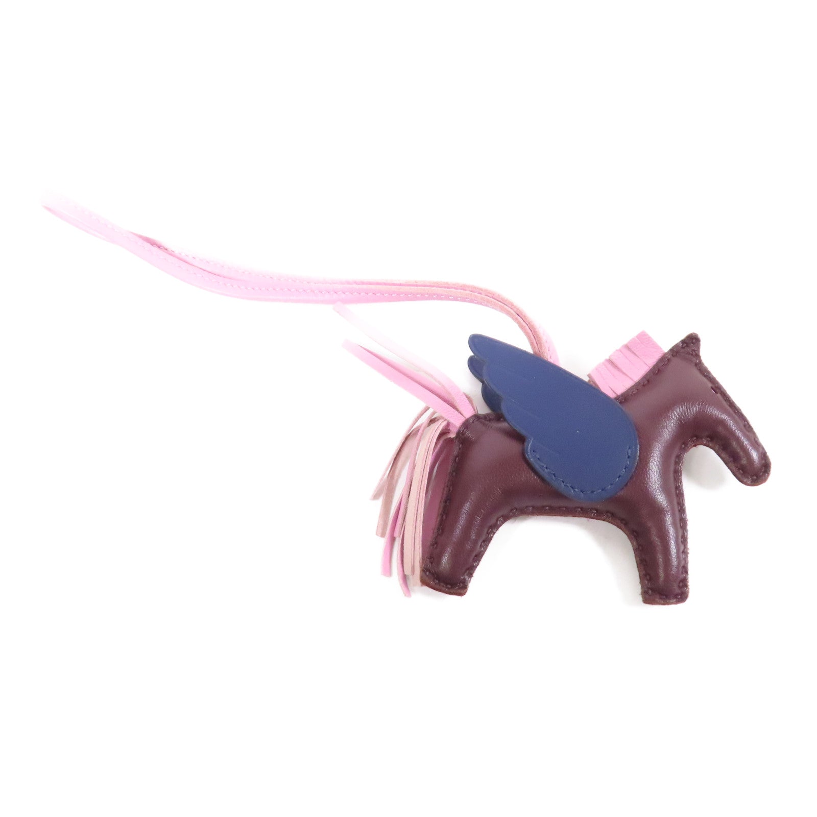 HERMES Milo皮革Rodeo PM掛飾