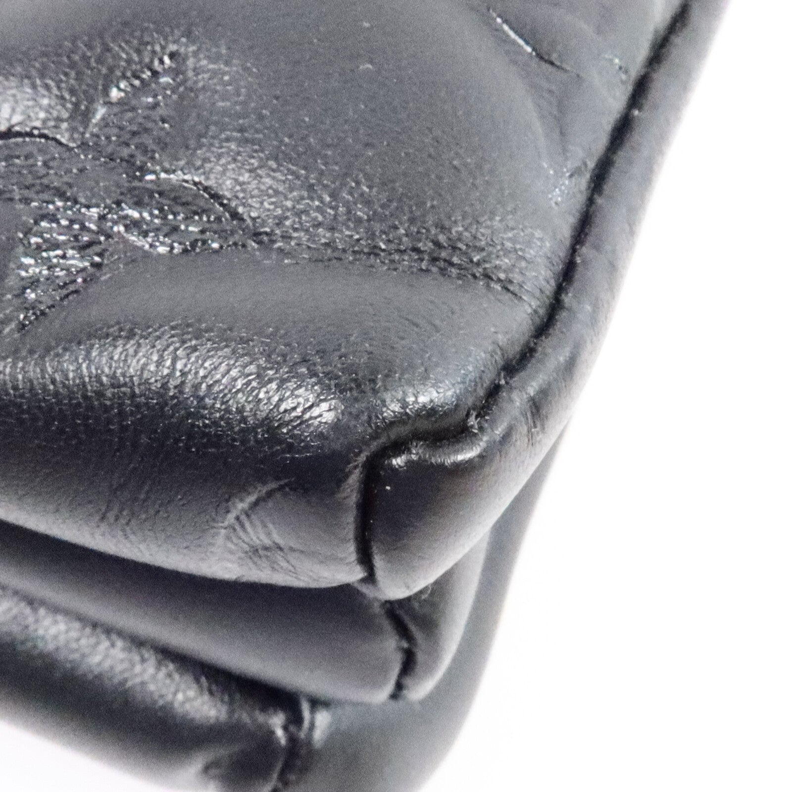 LOUIS VUITTON Monogram Embossed Coussin PM手挽肩背兩用袋