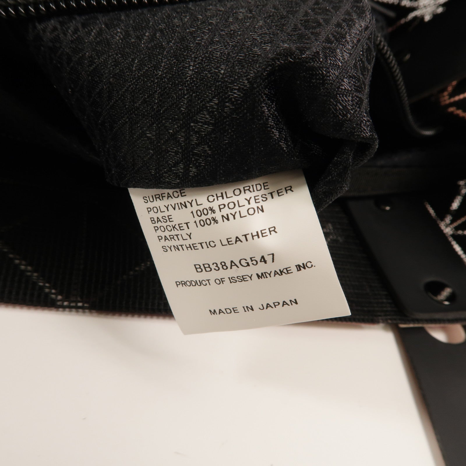 BAO BAO ISSEYMIYAKE PVC Shoulder Bag肩背袋
