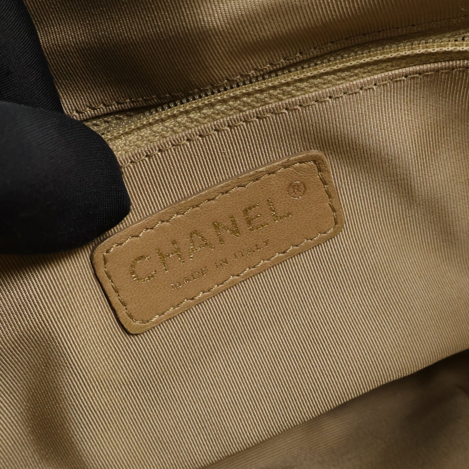 CHANEL 牛皮皮革Chain Shoulder Bag鏈帶肩背袋