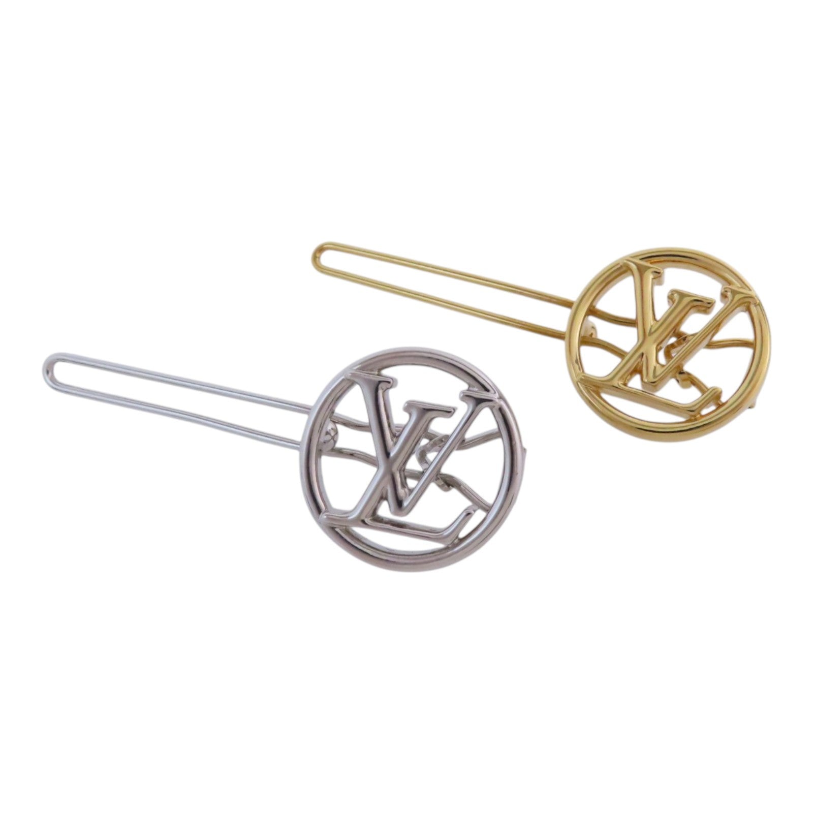 LOUIS VUITTON 金屬Barret Baby Louise Dore Hairpin髮夾