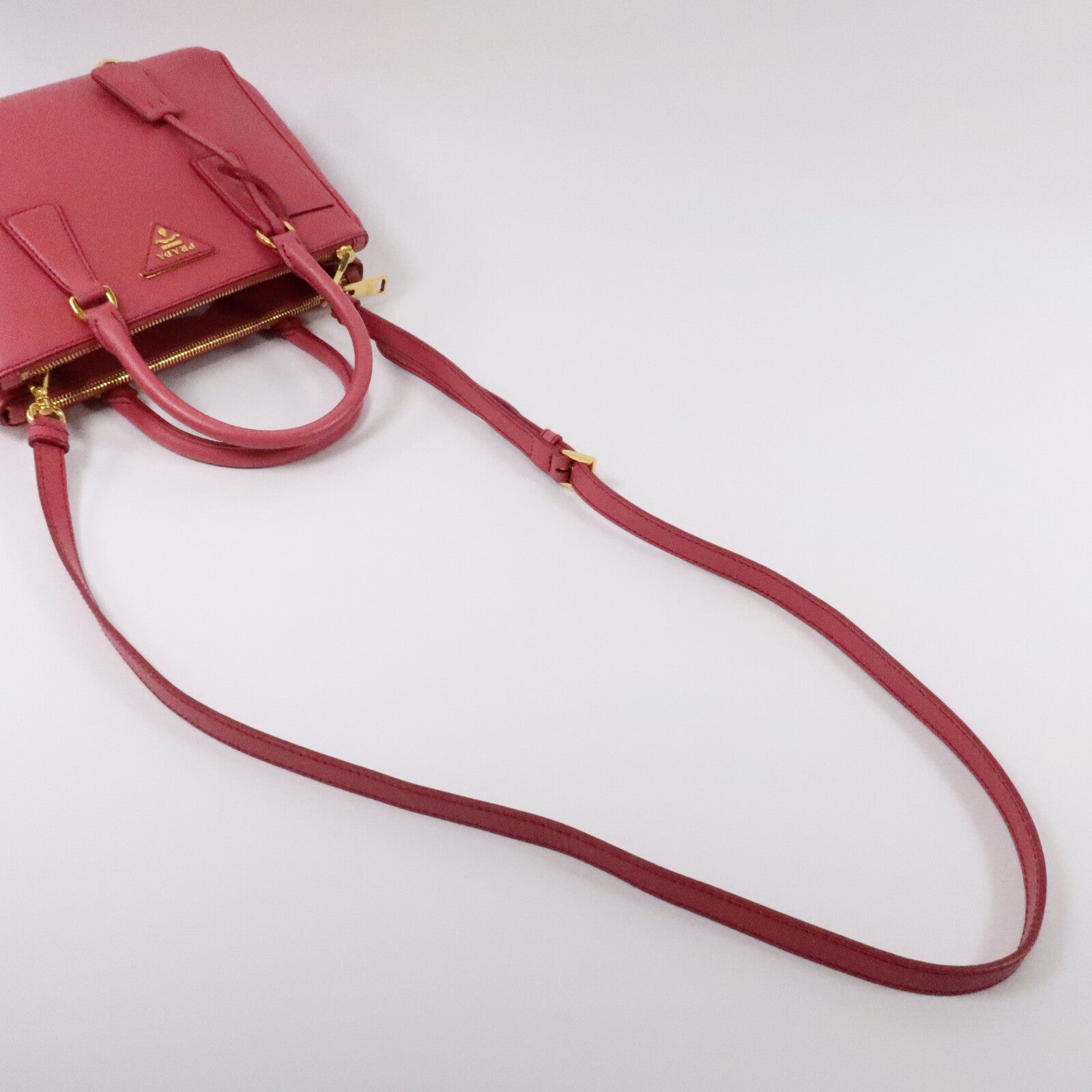 PRADA Saffiano皮革Killer Bag手挽肩背兩用袋