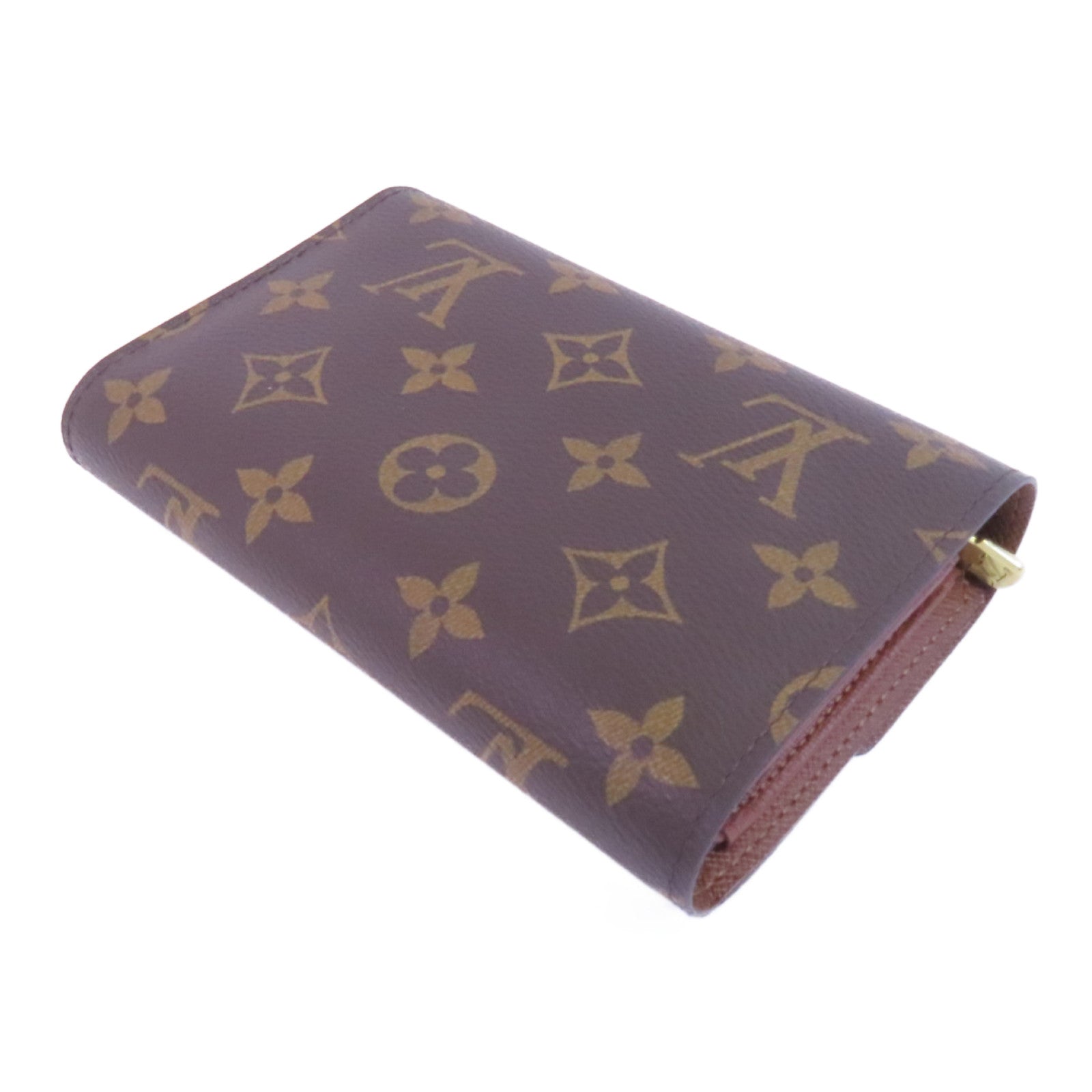 LOUIS VUITTON Monogram Portefeuille Alexandra金扣長錢包