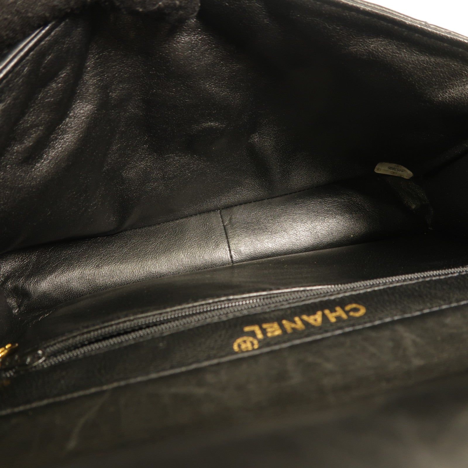 CHANEL 羊皮皮革Vintage Chain Shoulder Bag金扣肩背袋