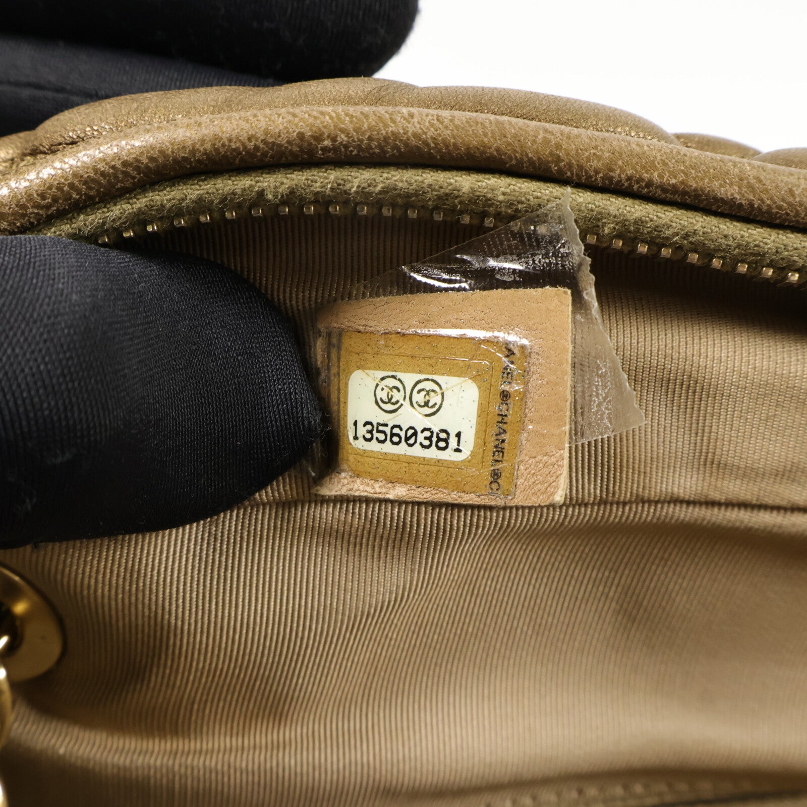 CHANEL 牛皮皮革Chain Shoulder Bag鏈帶肩背袋