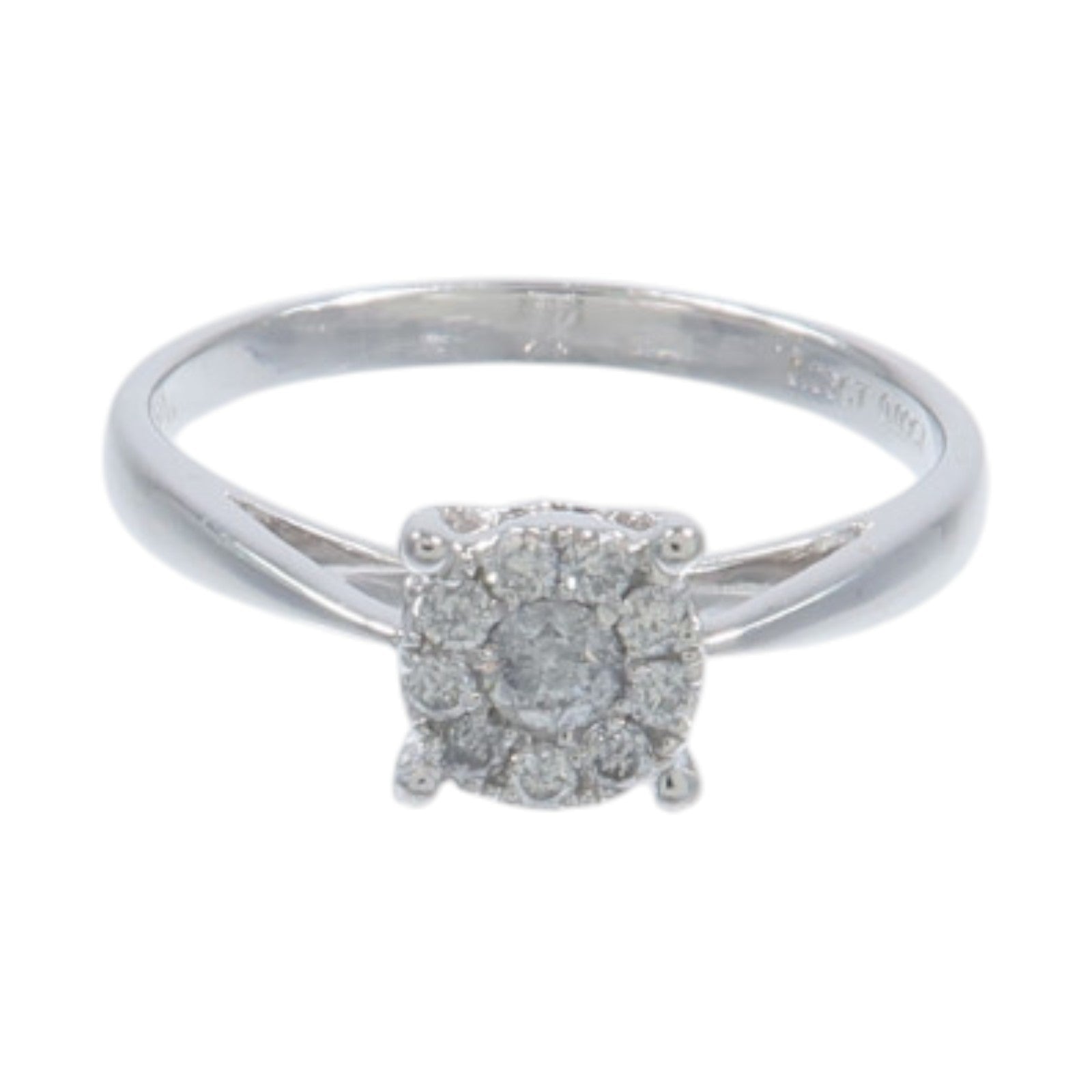 JEWELRY 18K白金Diamond Ring鑽石戒指