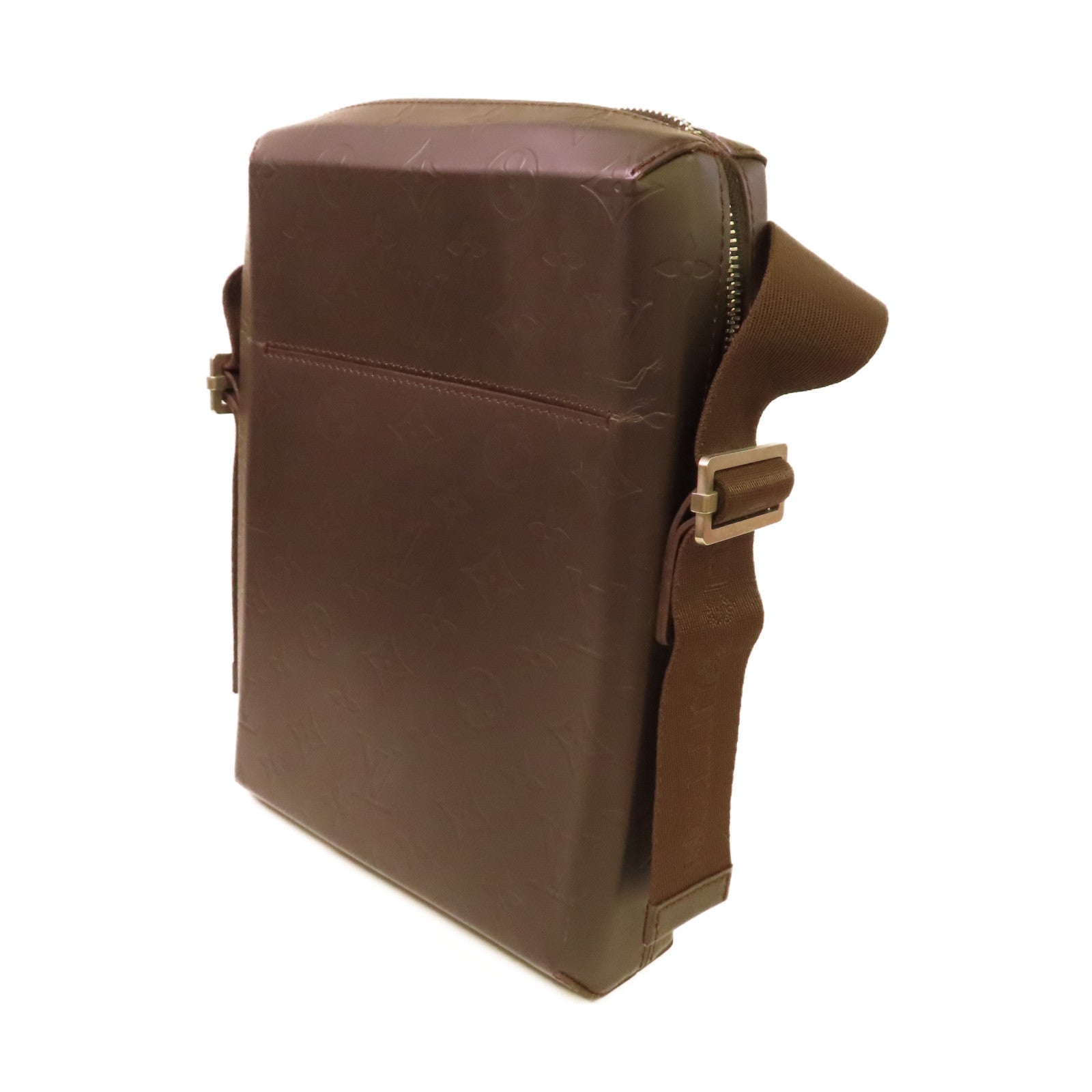 LOUIS VUITTON **【激減優惠】Monogram Glace Bobby Cafe Shoulder Bag肩背袋啡色