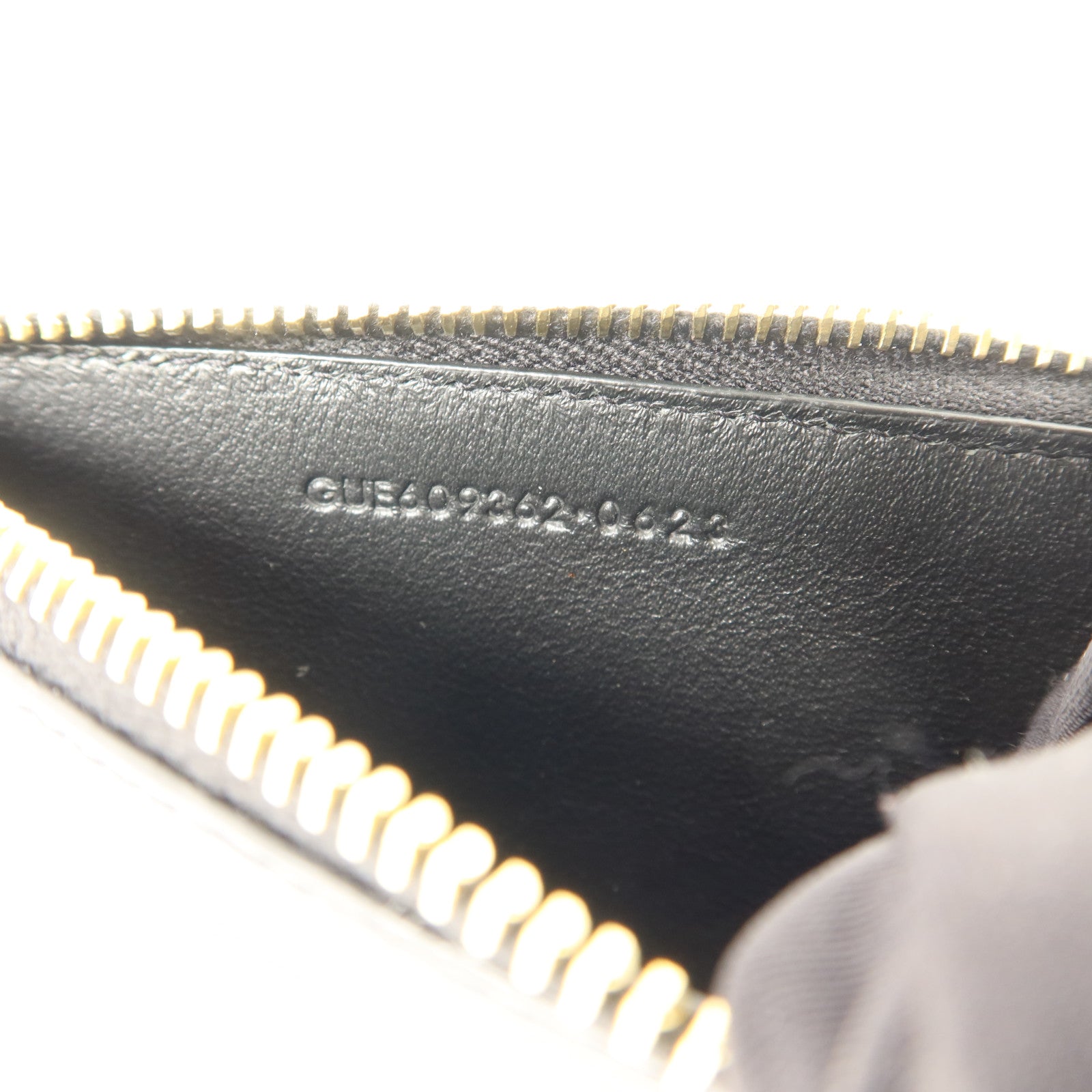 SAINT LAURENT 牛皮皮革Zipped Card Case金扣卡片套