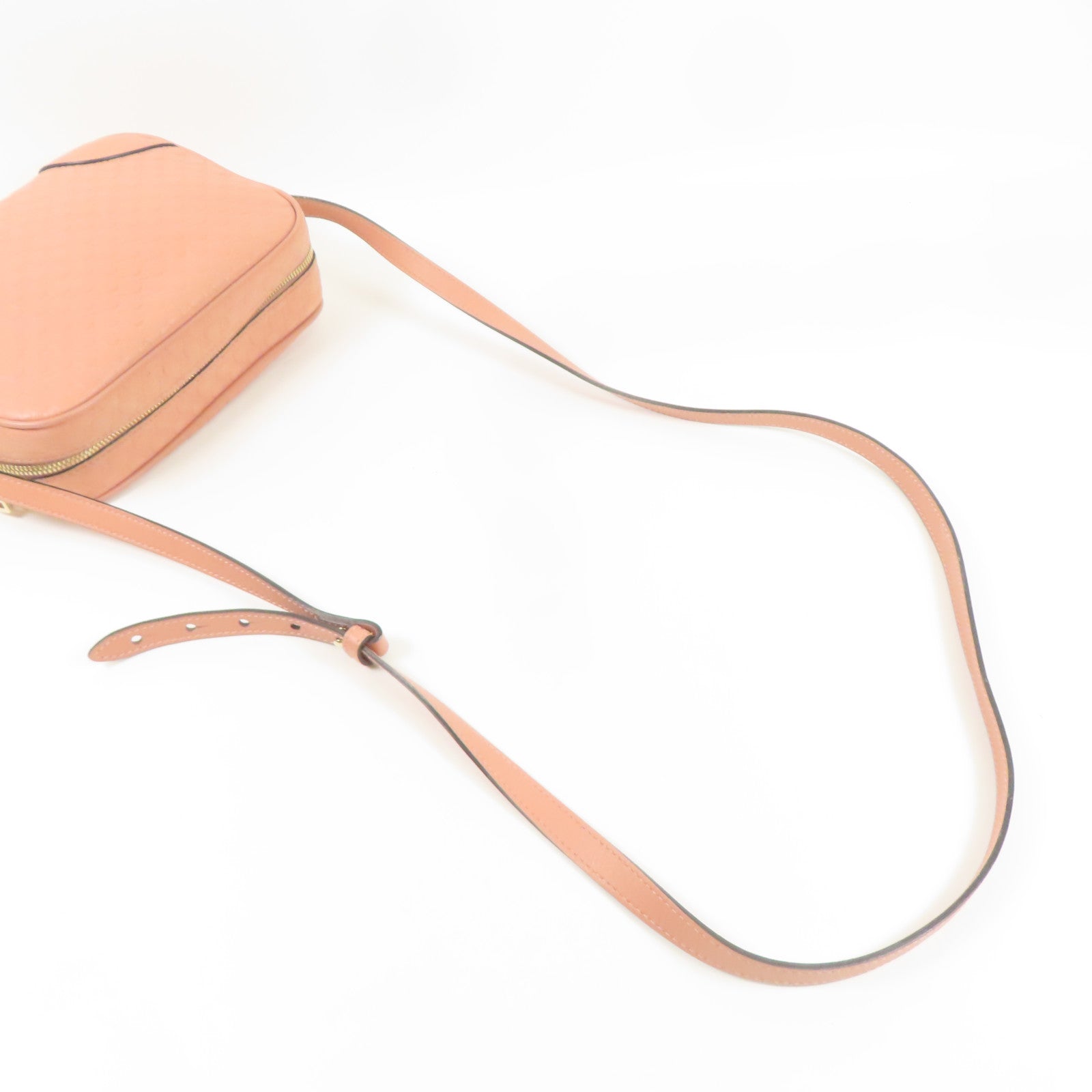 GUCCI 皮革Shoulder Bag金扣肩背袋