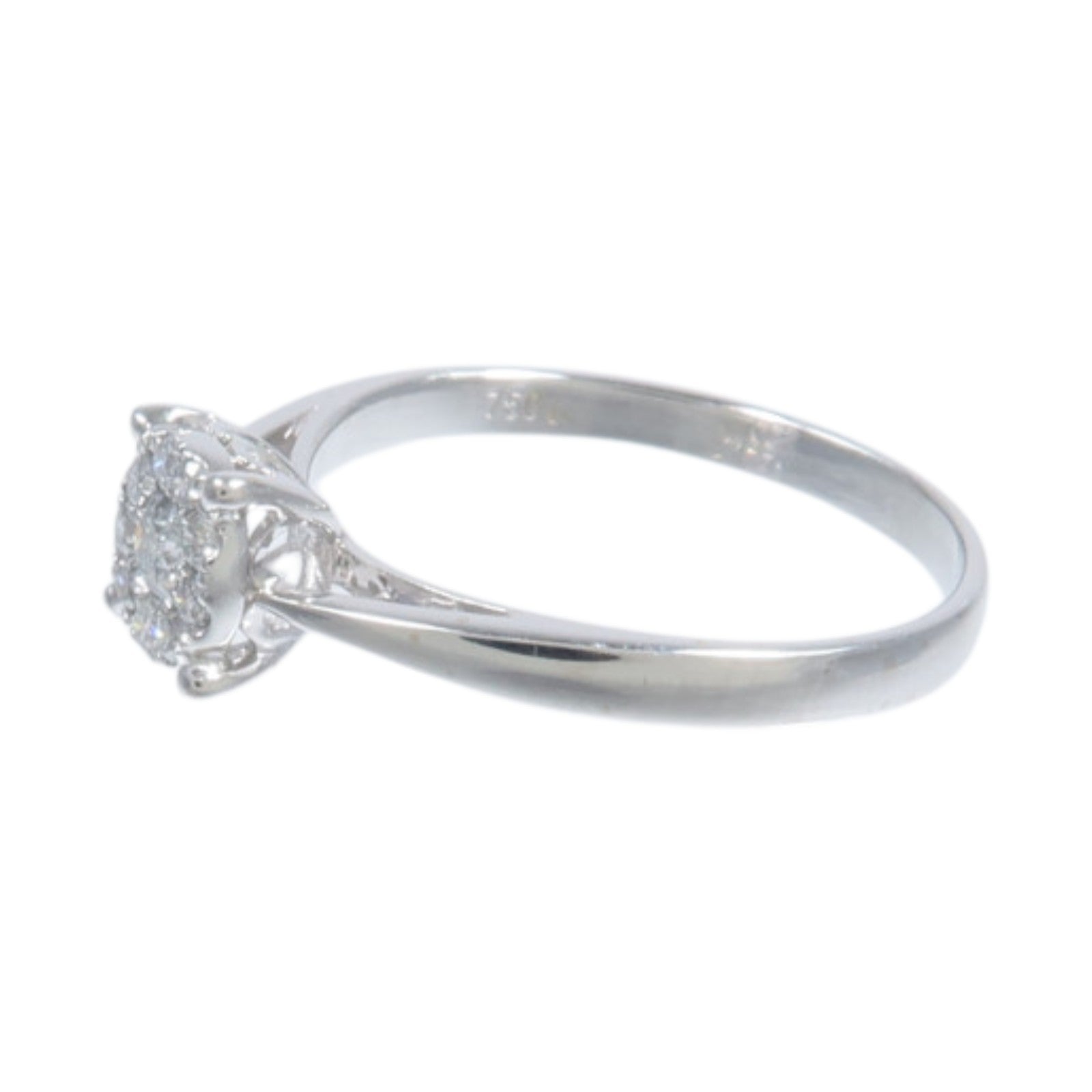 JEWELRY 18K白金Diamond Ring鑽石戒指