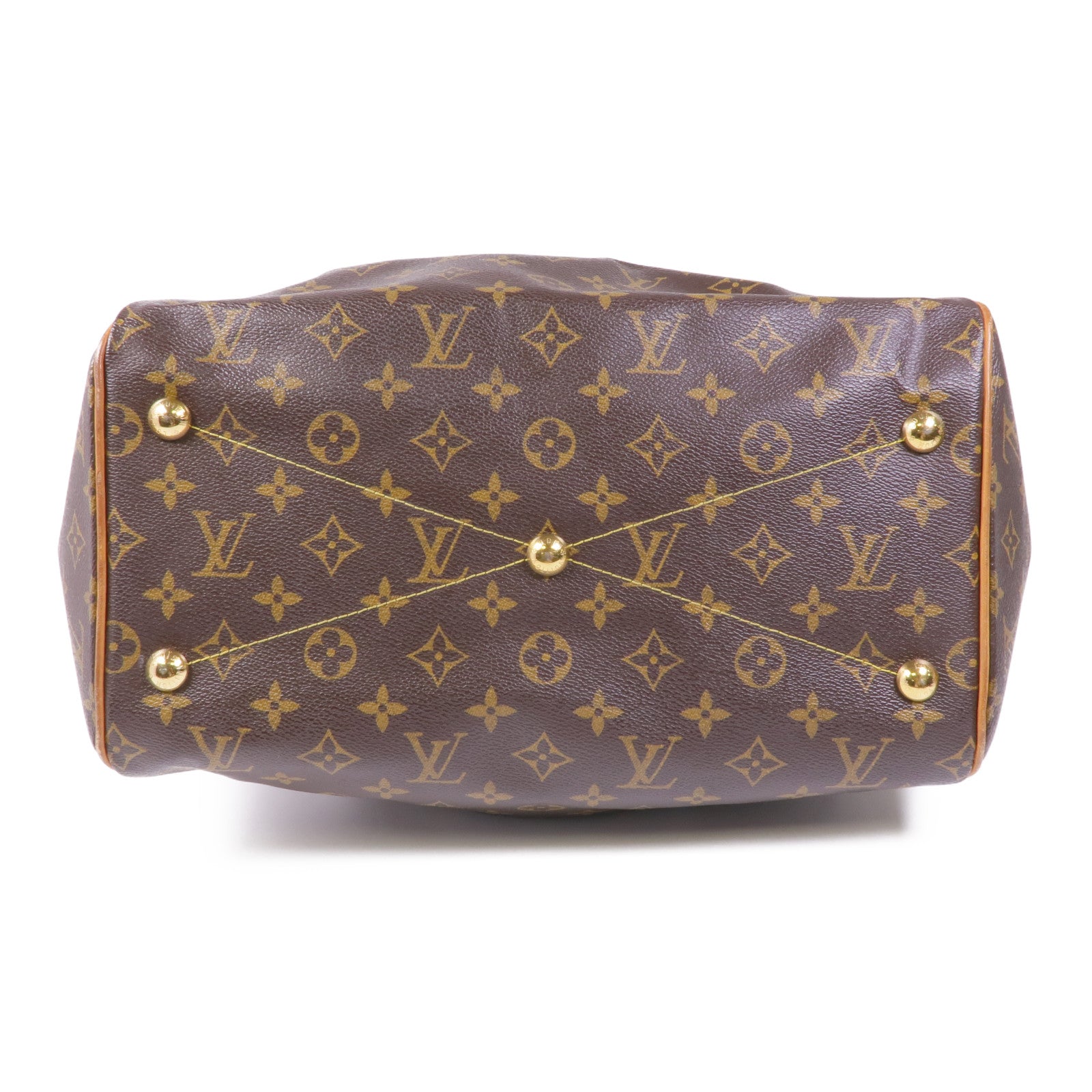 LOUIS VUITTON Monogram Tivoli GM金扣肩背袋