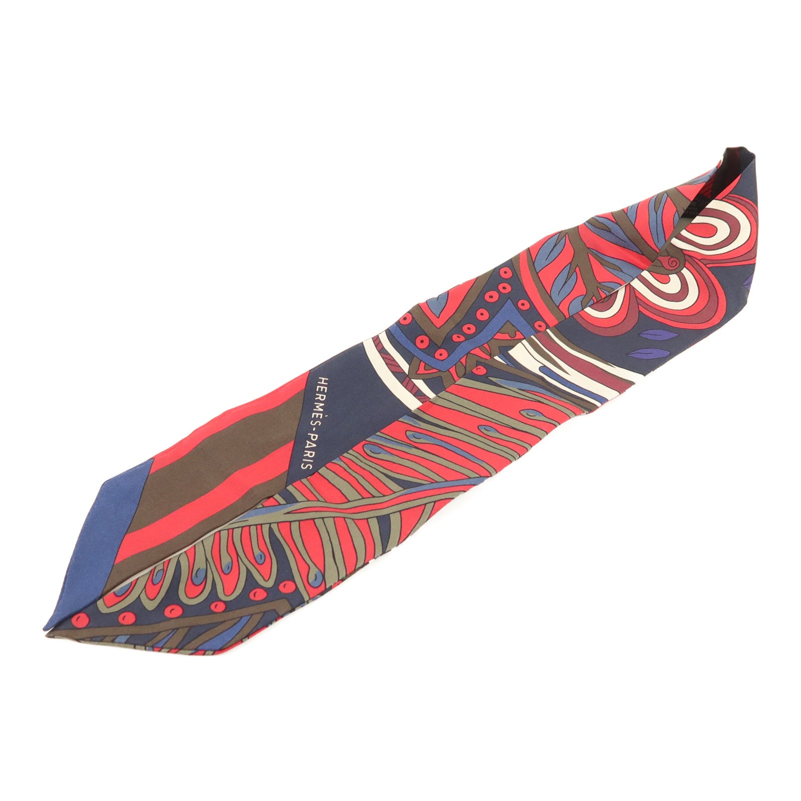 HERMES 絲質Twilly絲巾