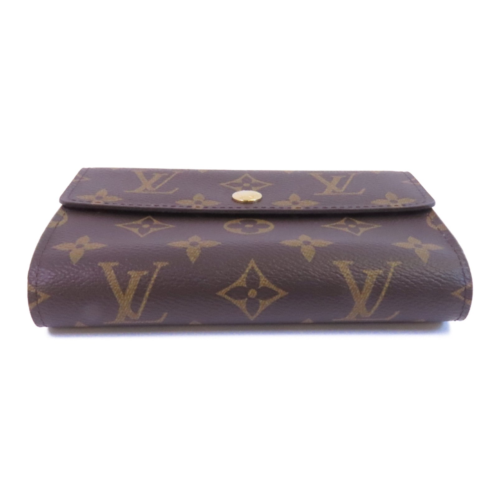 LOUIS VUITTON Monogram Portefeuille Alexandra金扣長錢包