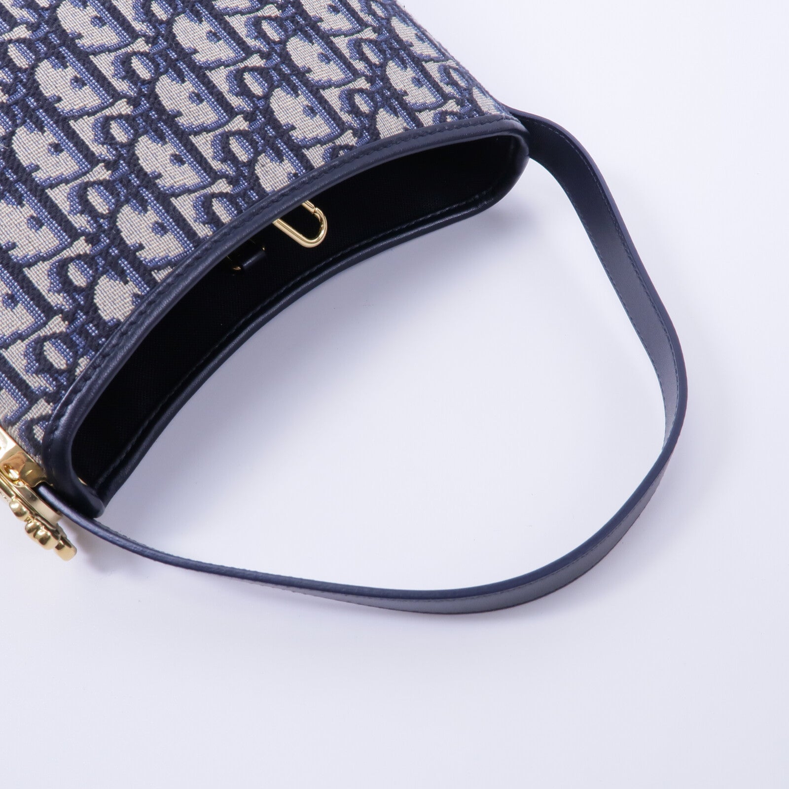 Dior Oblique帆布Medaillon Bucket Bag肩背袋
