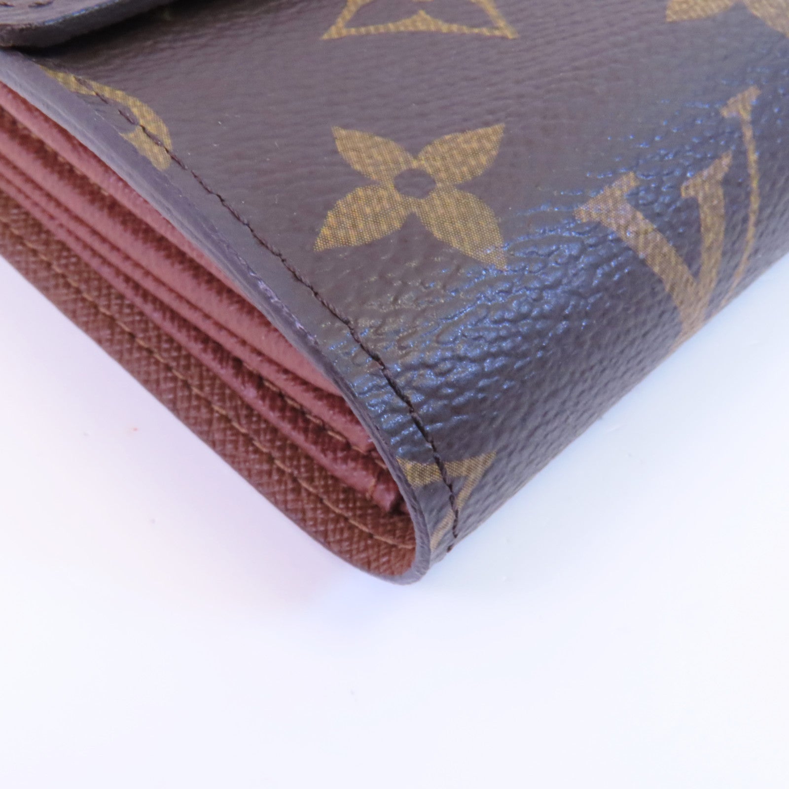 LOUIS VUITTON Monogram Portefeuille Alexandra金扣長錢包