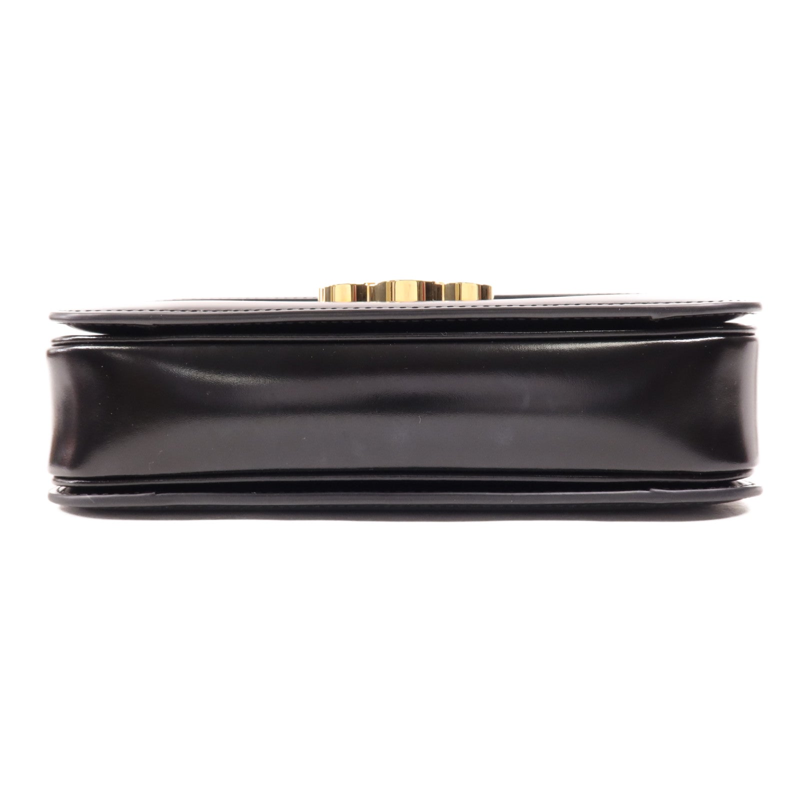 CELINE 牛皮皮革Triomphe金扣肩背袋