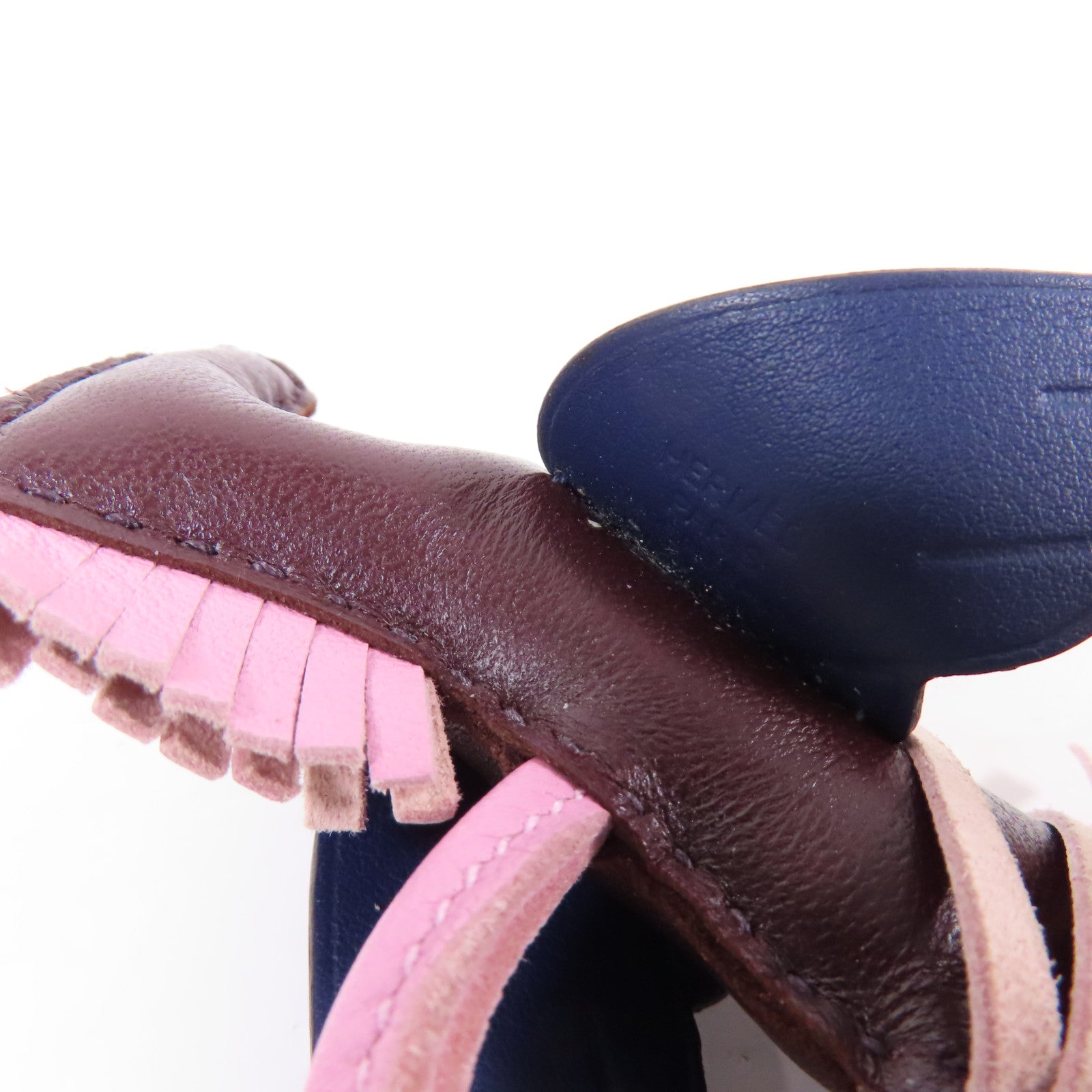 HERMES Milo皮革Rodeo PM掛飾