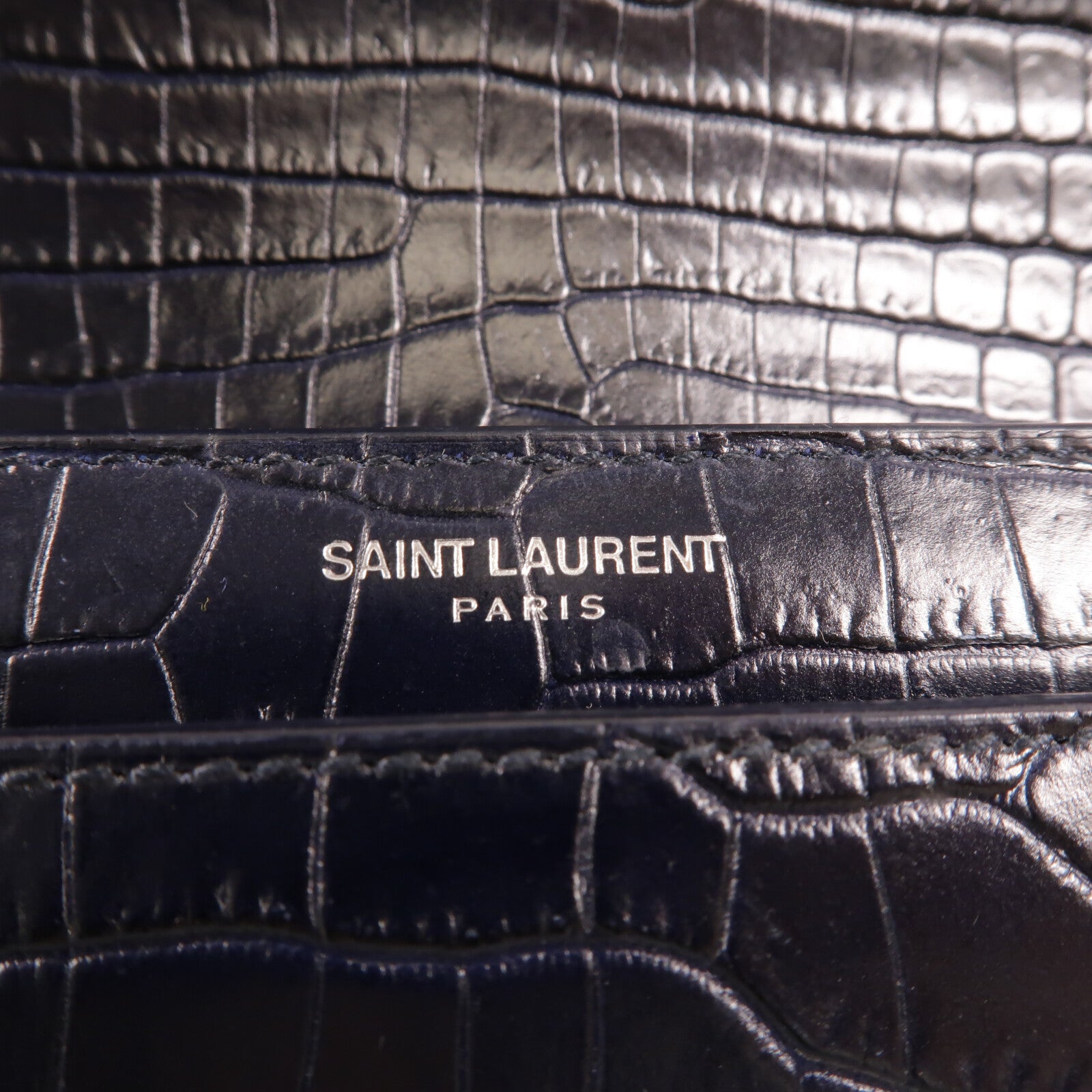 SAINT LAURENT 牛皮皮革Chain Shoulder Bag鏈帶肩背袋