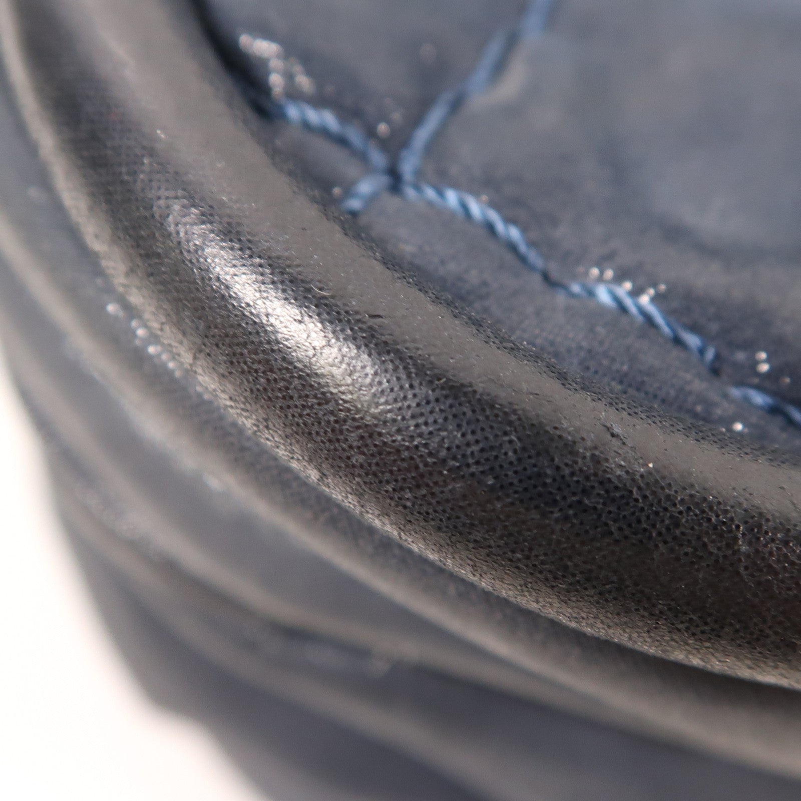 CHANEL 牛皮皮革Chain Shoulder銀扣手挽肩背兩用袋