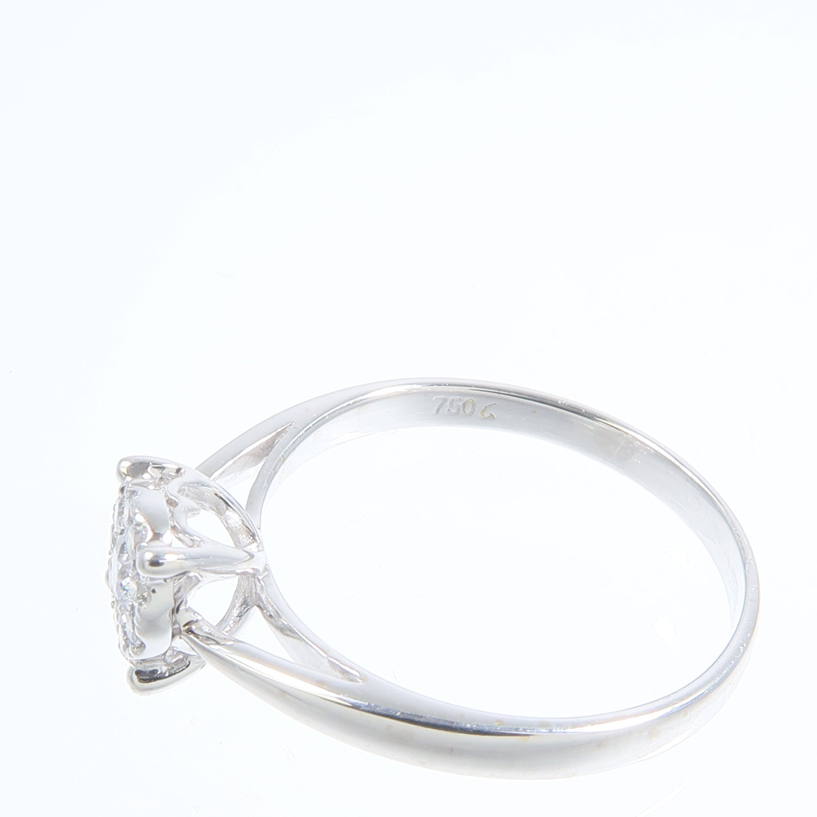 JEWELRY 18K白金Diamond Ring鑽石戒指