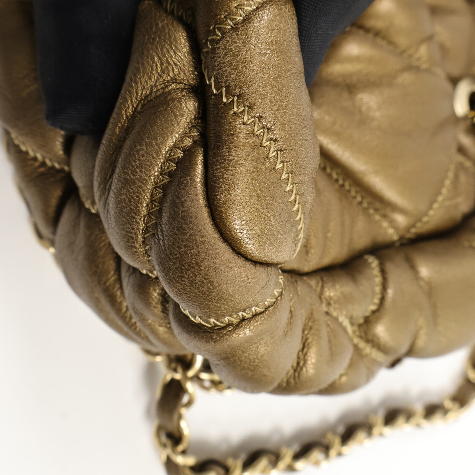 CHANEL 牛皮皮革Chain Shoulder Bag鏈帶肩背袋