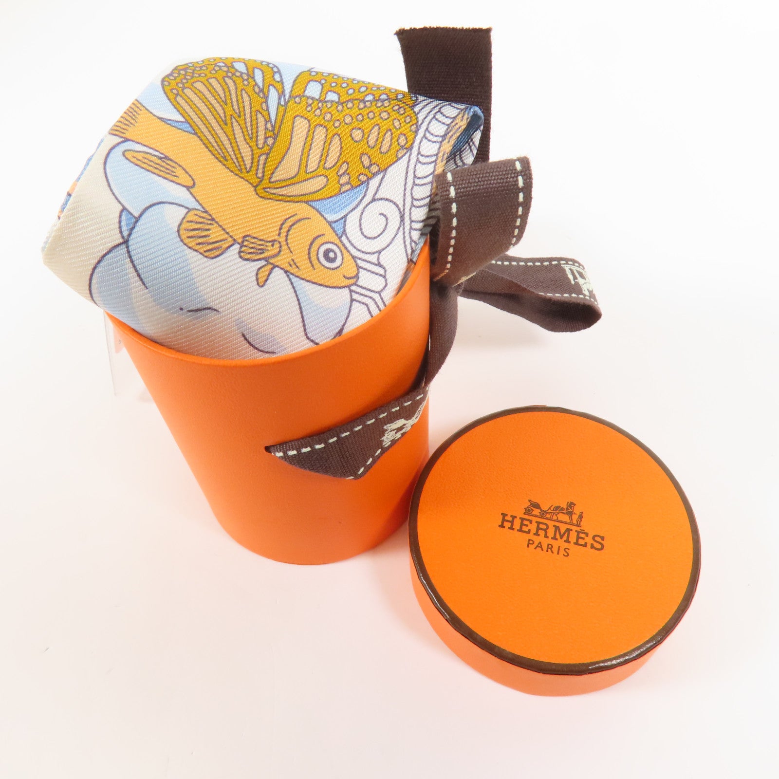 HERMES 絲質Twilly絲巾