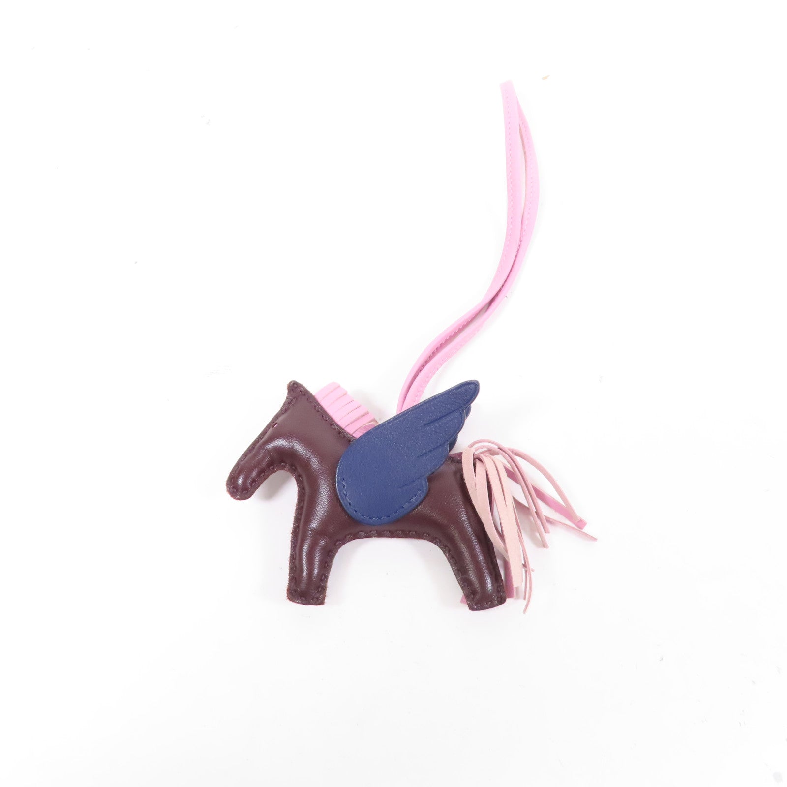 HERMES Milo皮革Rodeo PM掛飾