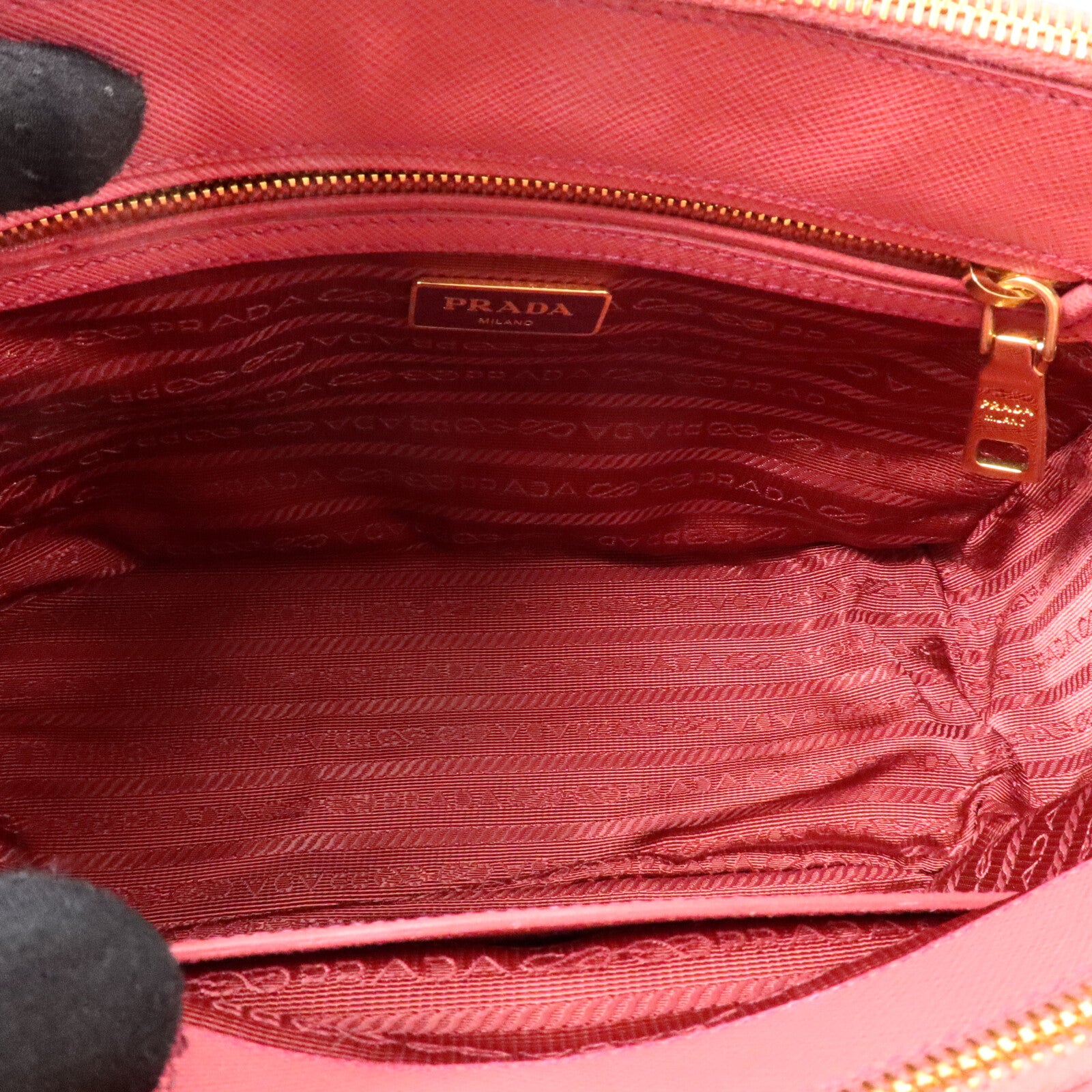 PRADA Saffiano皮革Killer Bag手挽肩背兩用袋