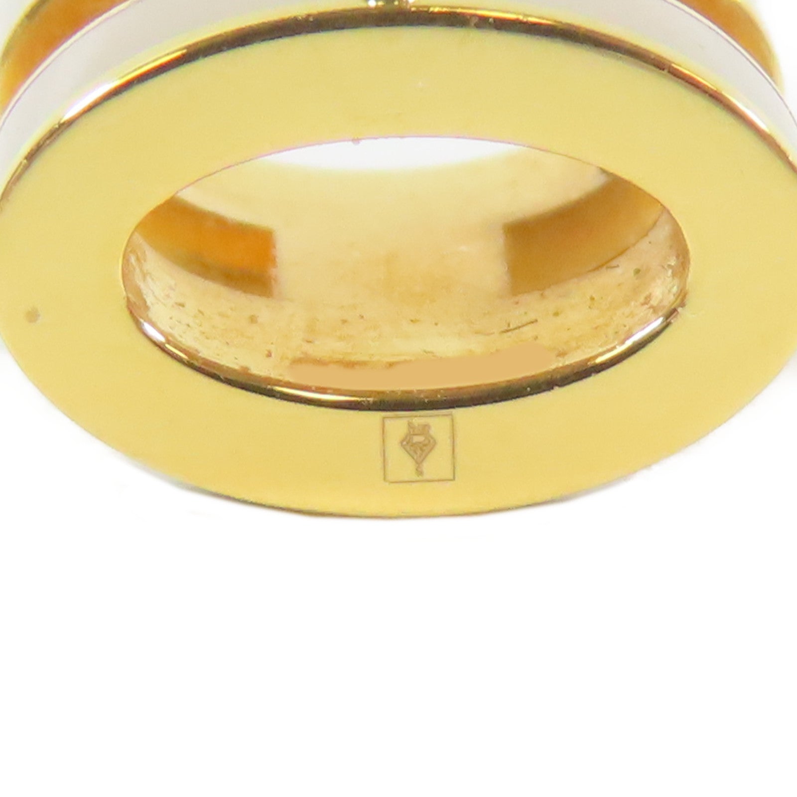 HERMES 金屬P op H Earrings耳環灰色