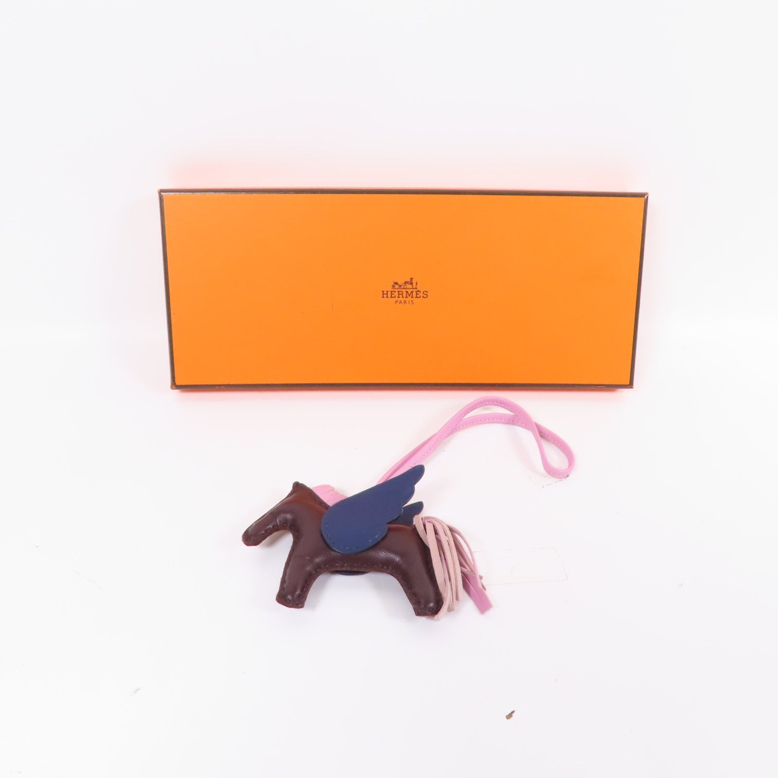 HERMES Milo皮革Rodeo PM掛飾