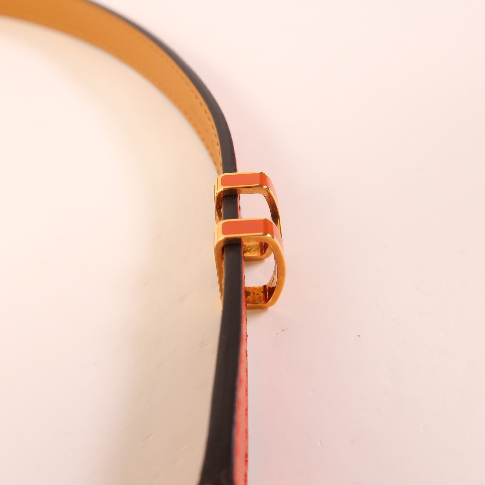 HERMES Epsom皮革Pop H Belt金扣皮帶