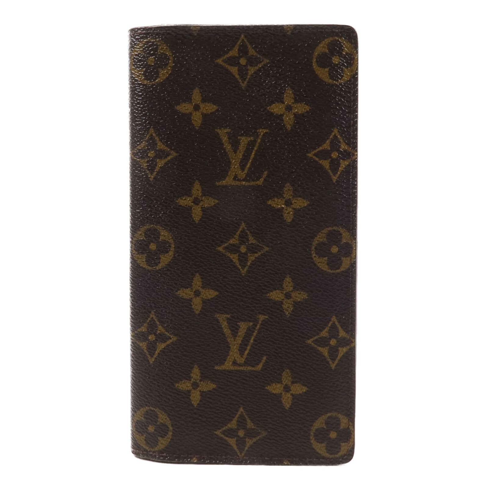 LOUIS VUITTON Monogram Brazza Wallet金扣長錢包