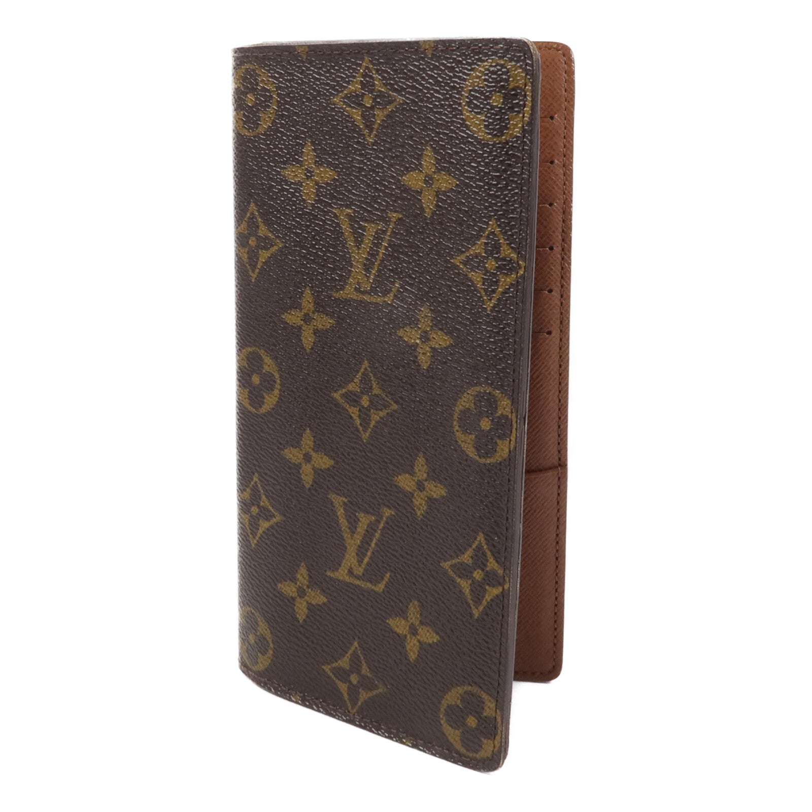 LOUIS VUITTON Monogram Brazza Wallet金扣長錢包
