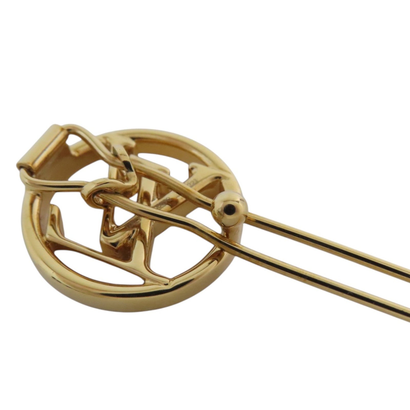 LOUIS VUITTON 金屬Barret Baby Louise Dore Hairpin髮夾