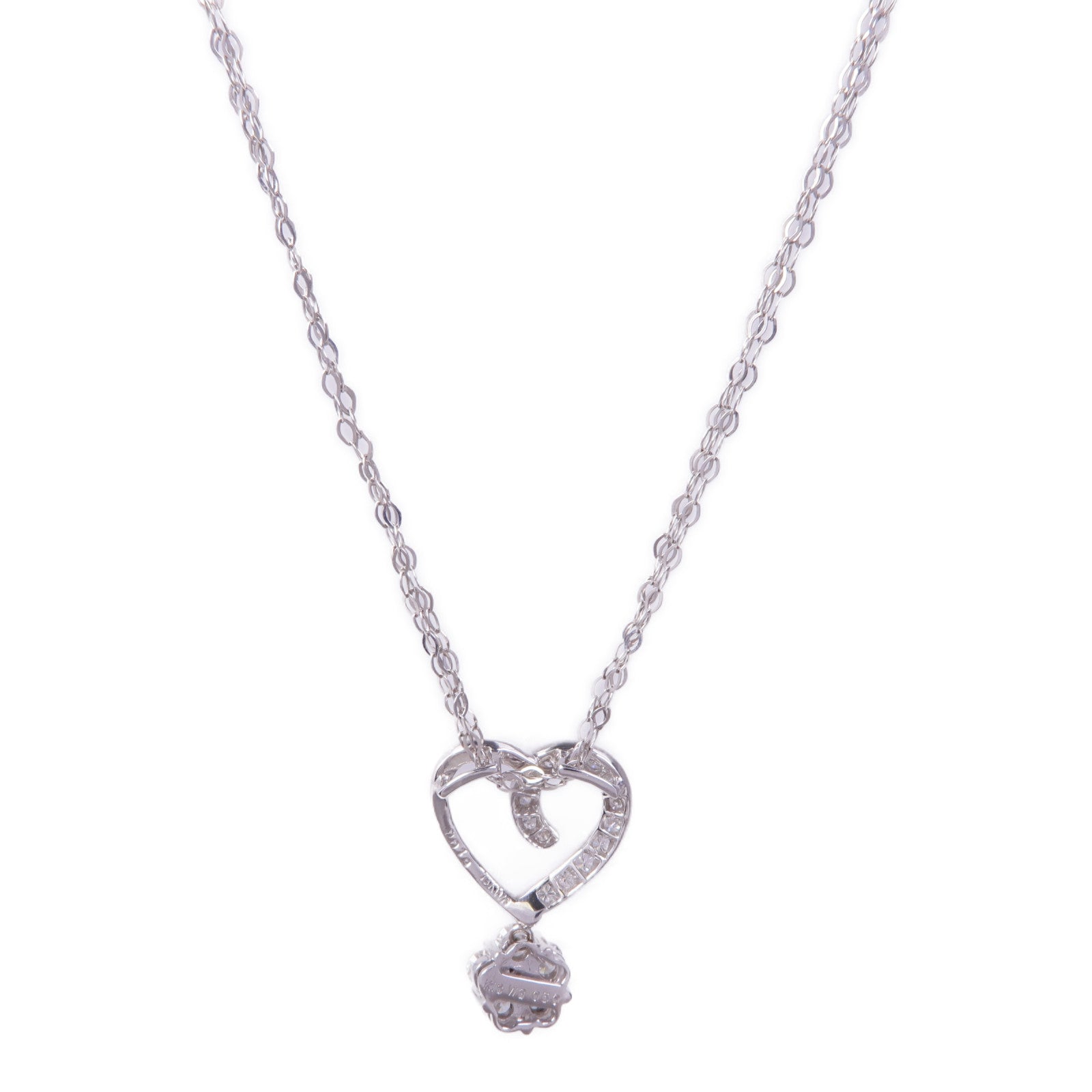 JEWELRY 18K白金Diamond Necklace鑽石項鍊
