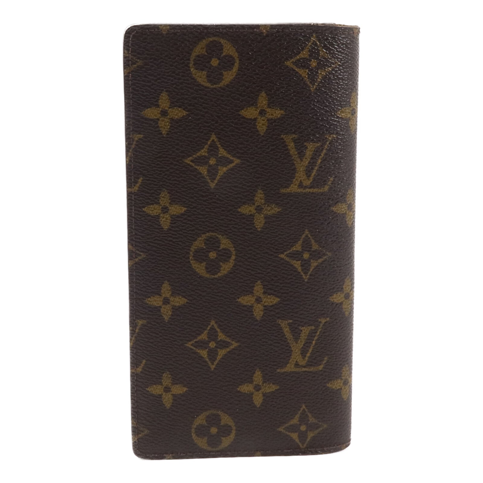 LOUIS VUITTON Monogram Brazza Wallet金扣長錢包