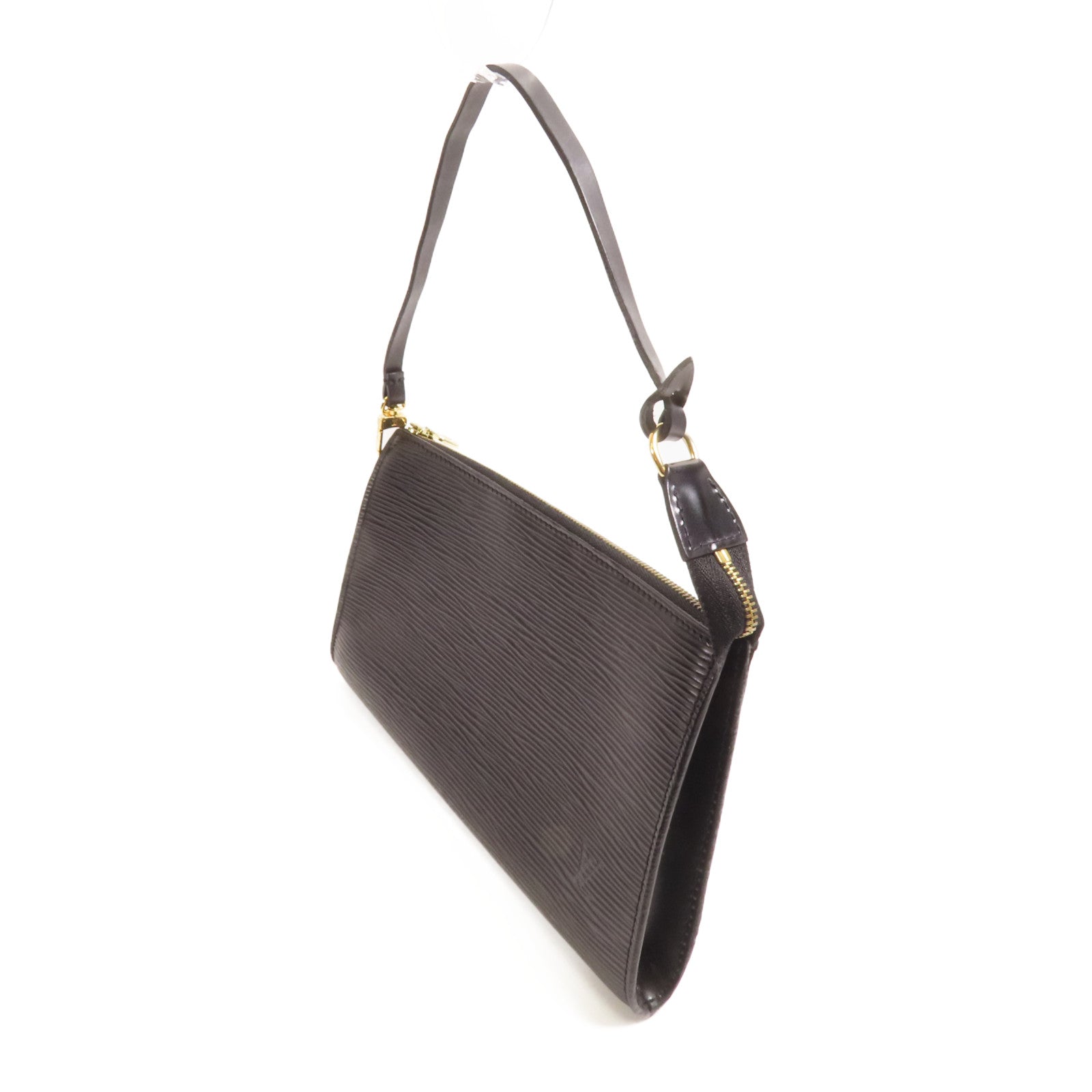 LOUIS VUITTON Epi Pochette Accessories Pouch金扣手挽袋