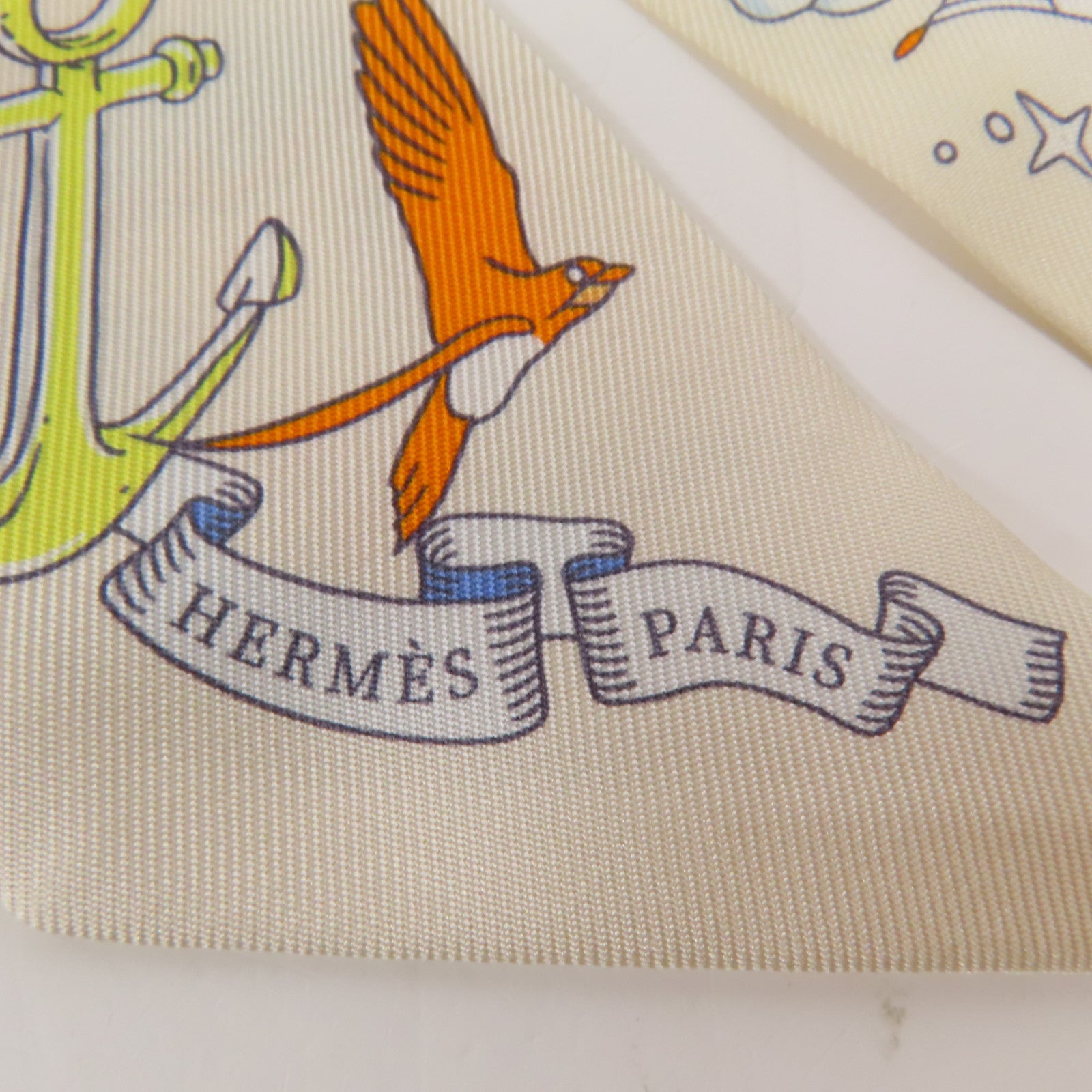 HERMES 絲質Twilly絲巾
