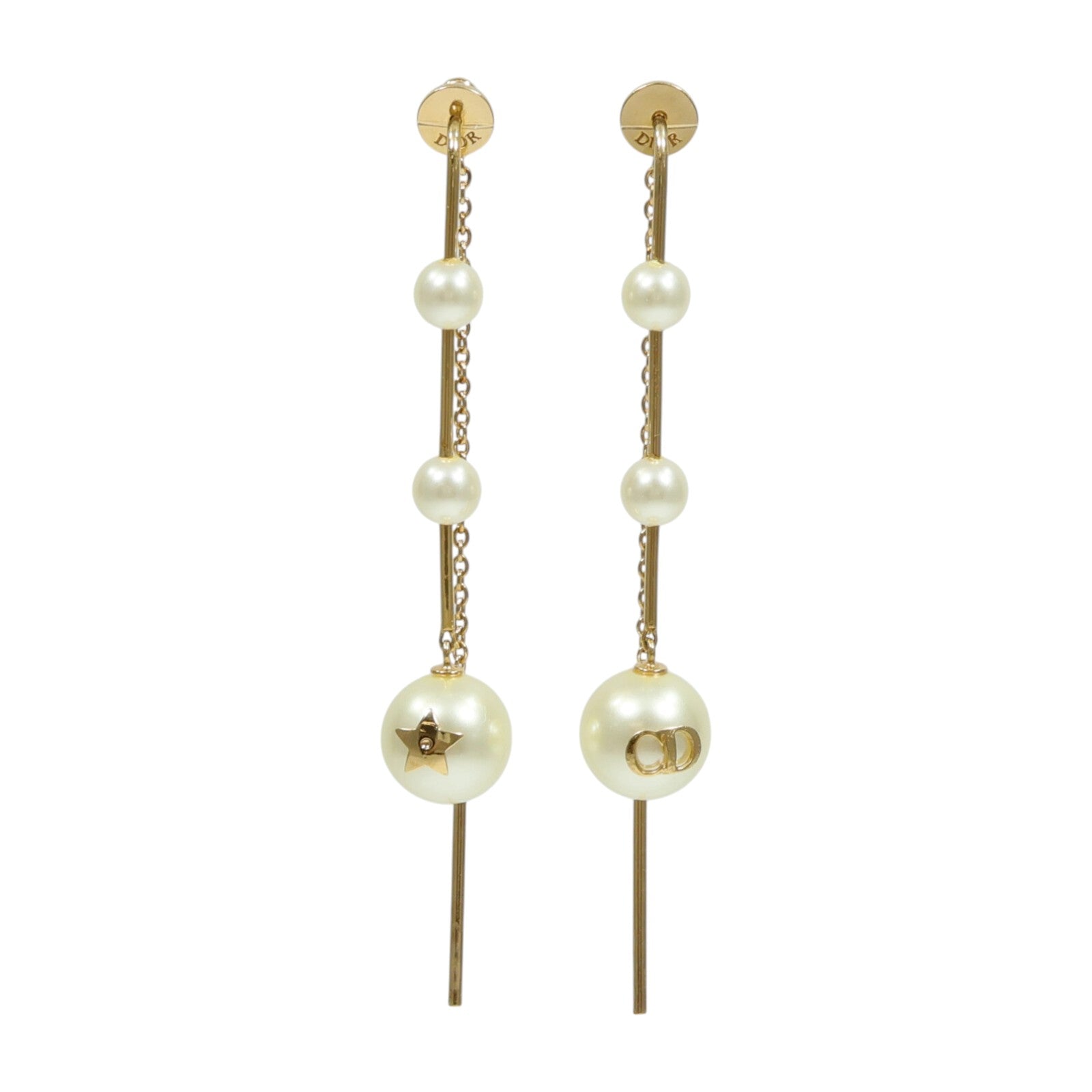 Dior 金屬/PVC Earrings耳環
