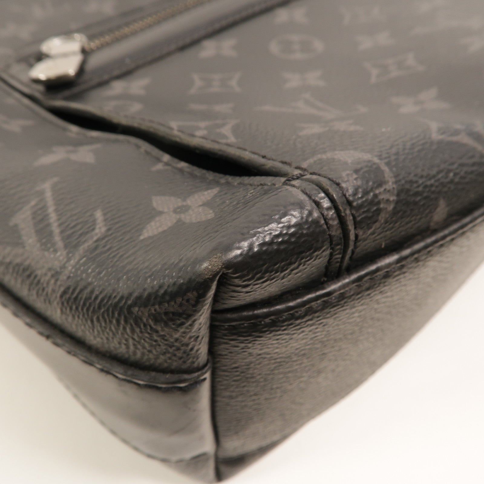 LOUIS VUITTON Monogram Eclipse Odyssey Messenger PM肩背袋